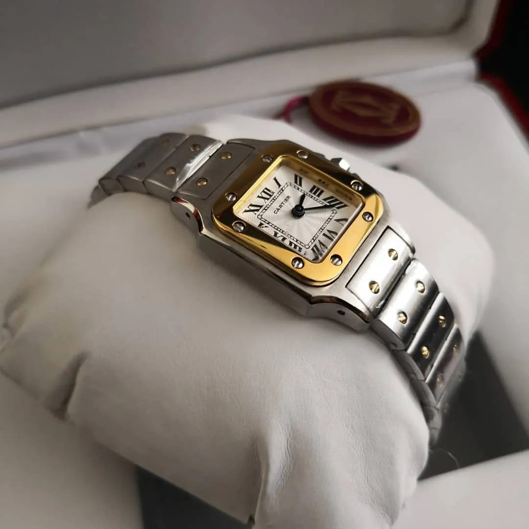 Relogio Cartier Santos 37x27mm 
