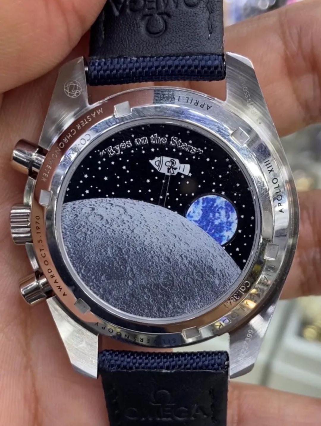 Relogio Omega Speedmaster snoopy super clone