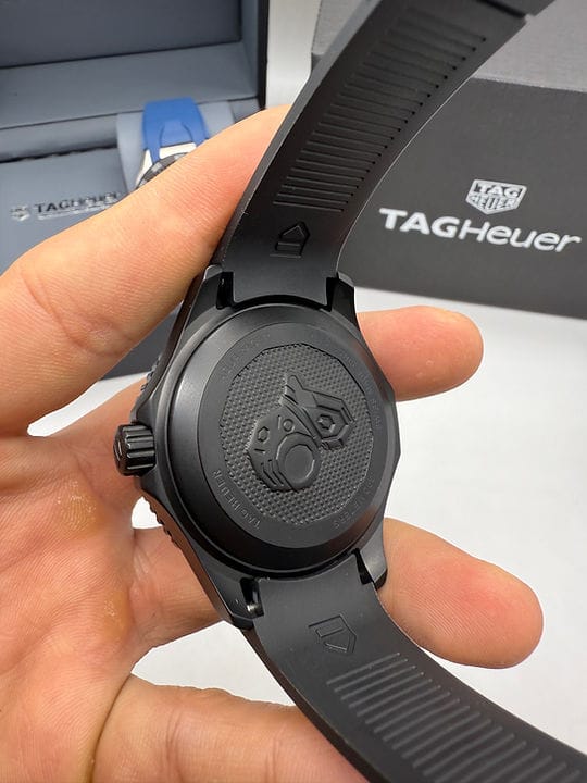 Relogio Tag Heuer Aquarecer Tritium -  Super Luminova 43mm