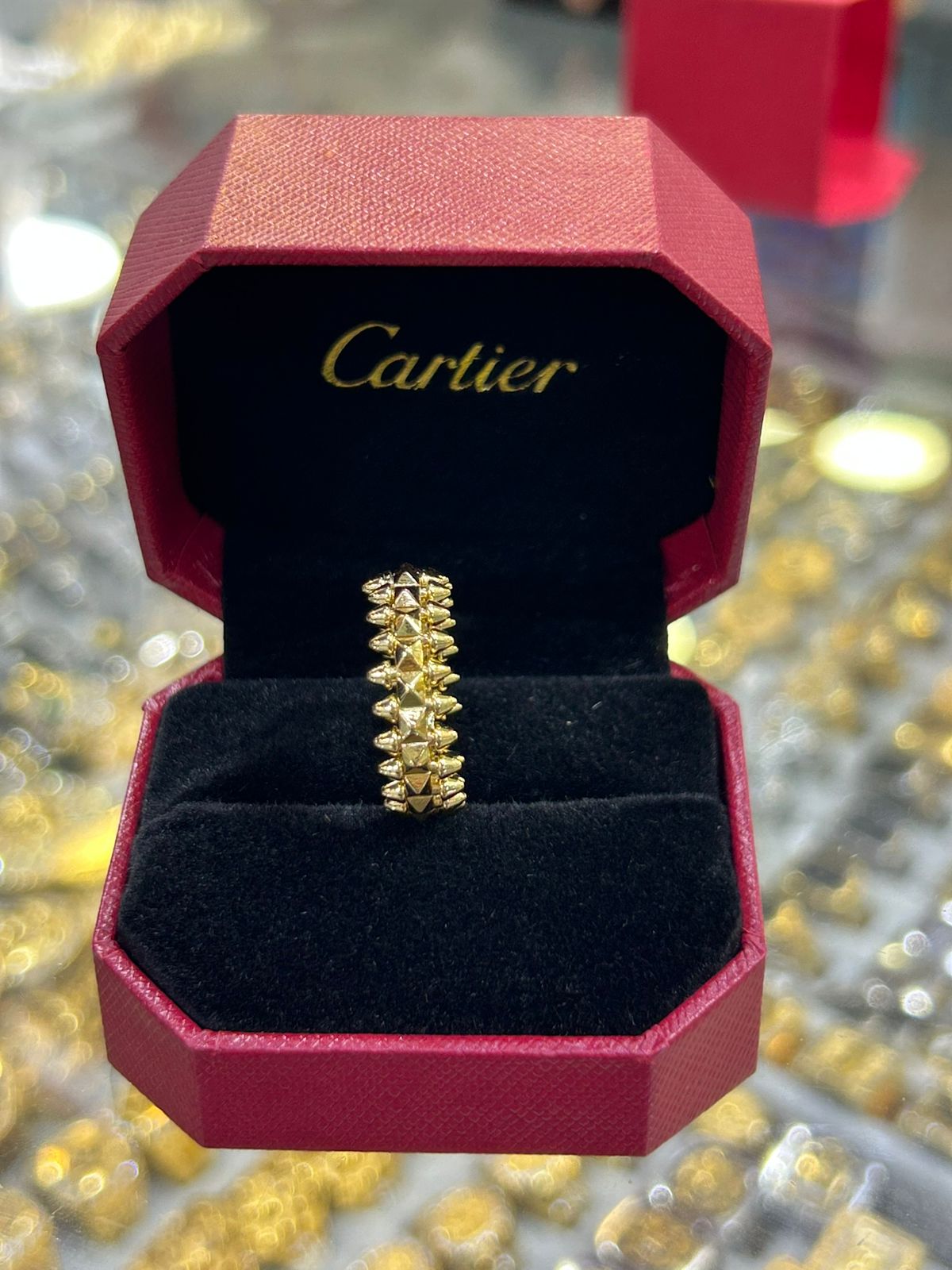 Anel aliança Cartier Clash