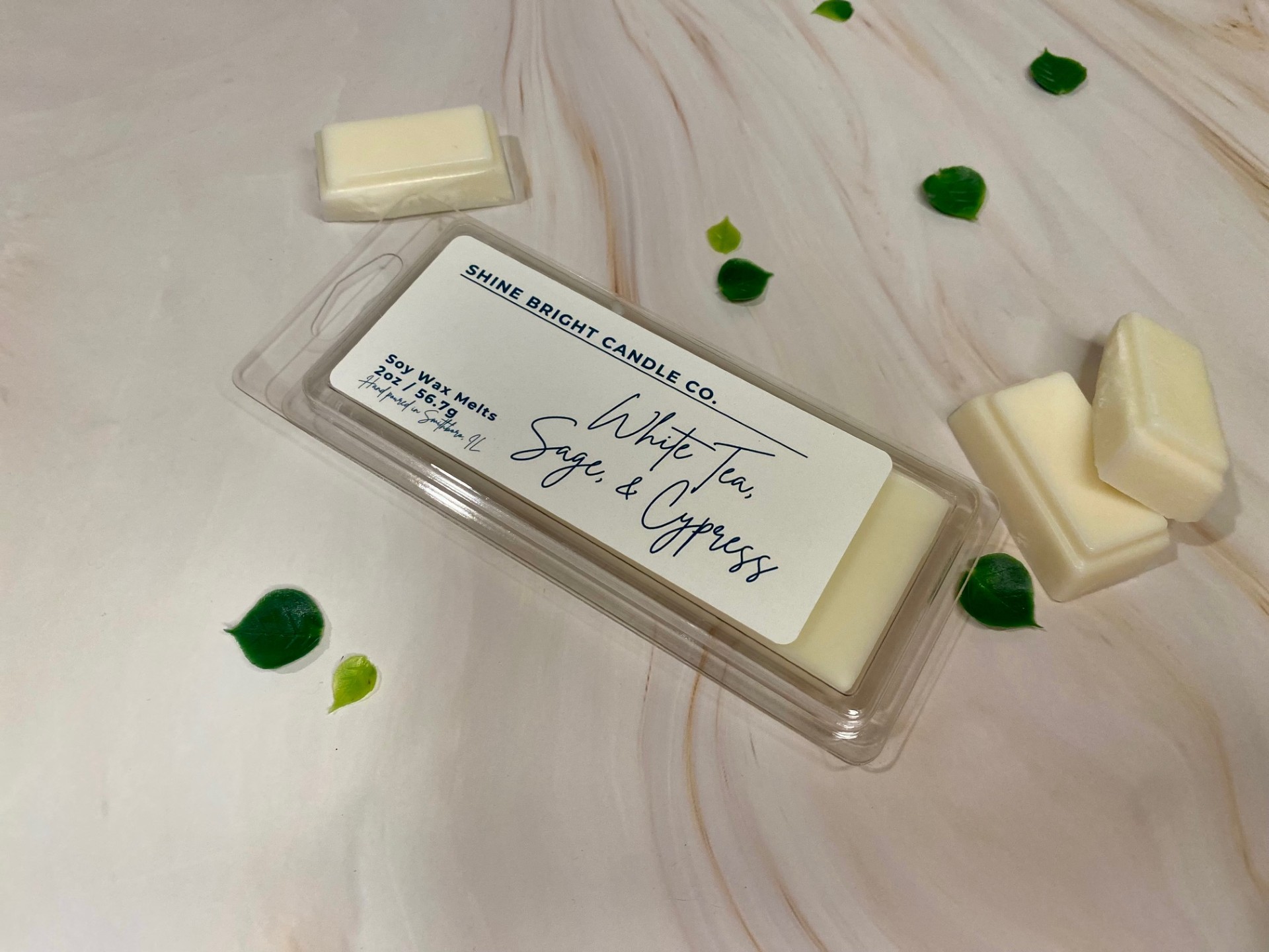 White Tea, Sage, & Cypress Wax Melt
