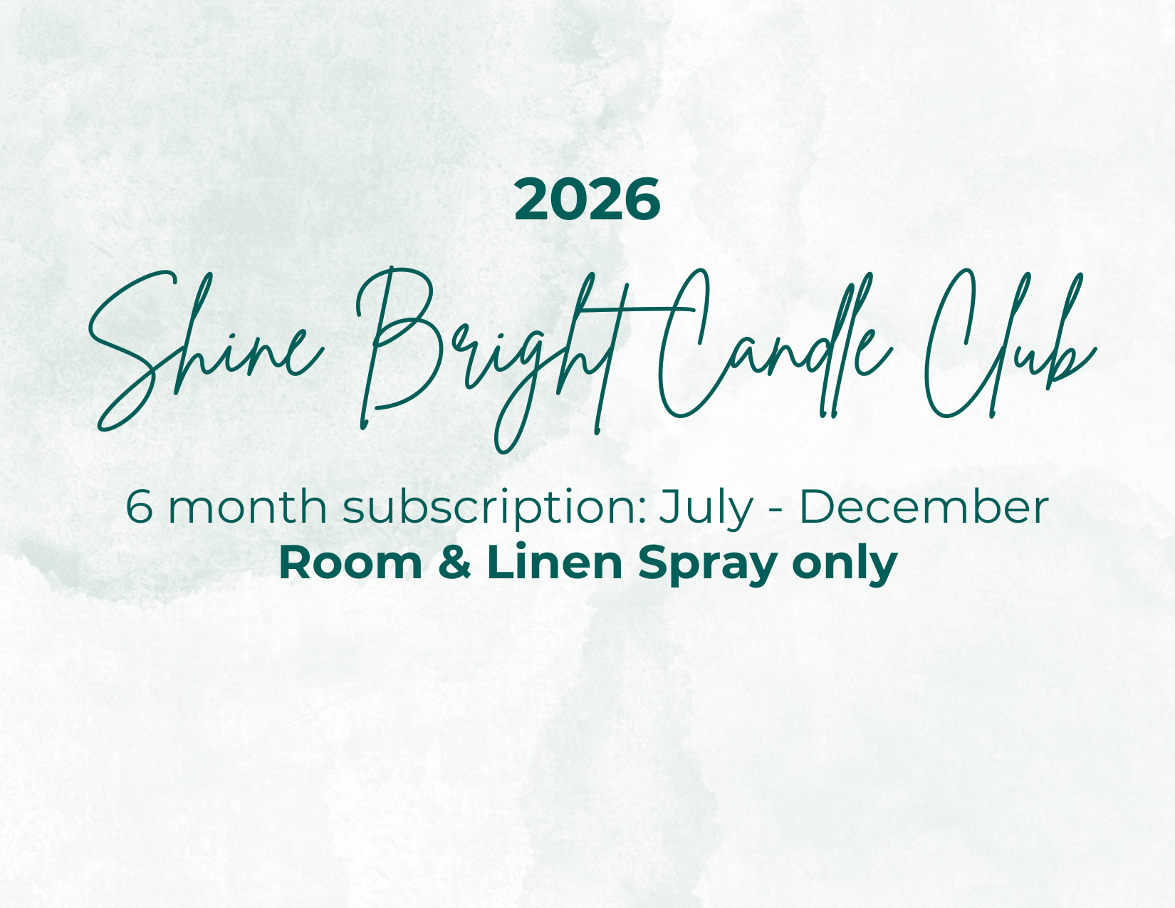 Candle Club - Room Spray Only (6 months)
