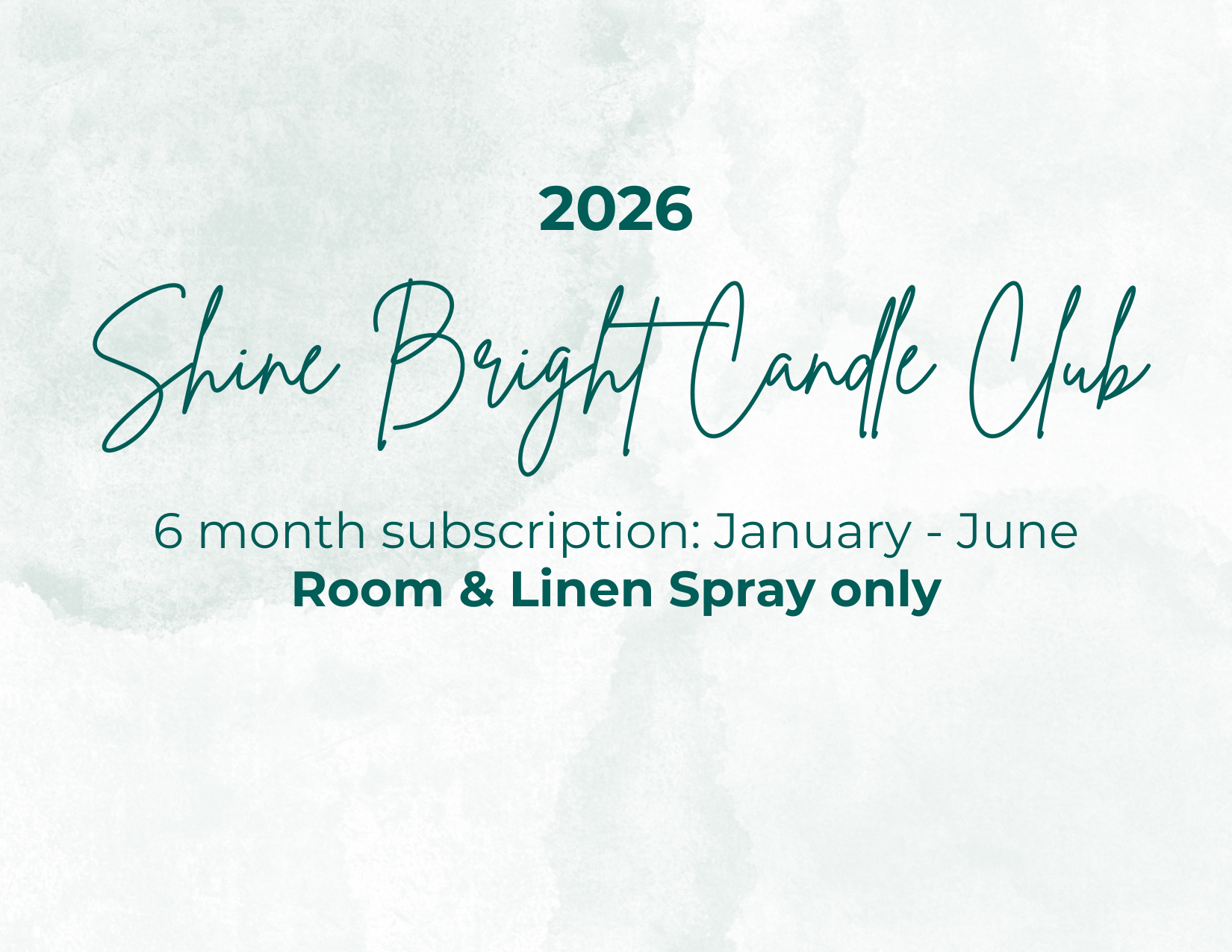 Candle Club - Room Spray Only (6 months)