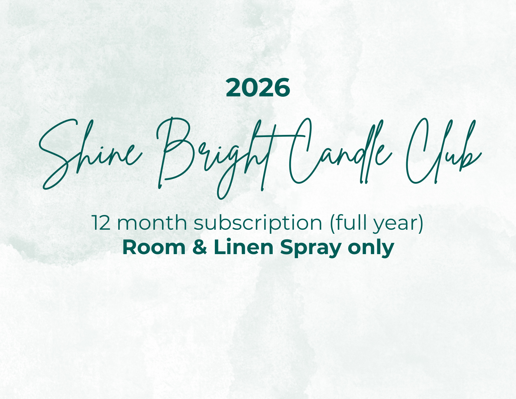 Candle Club - Room Spray Only (12 months)
