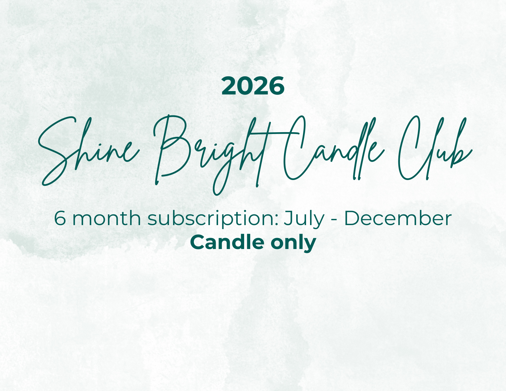 Candle Club - Candle Only (6 months)