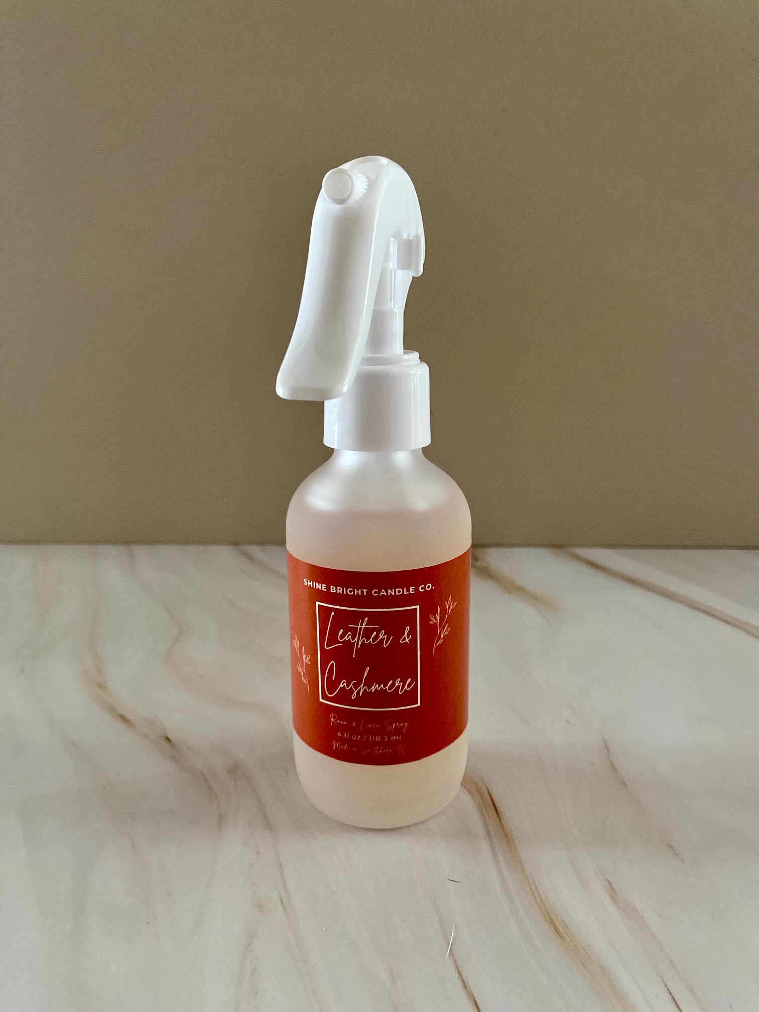 Leather & Cashmere Room & Linen Spray