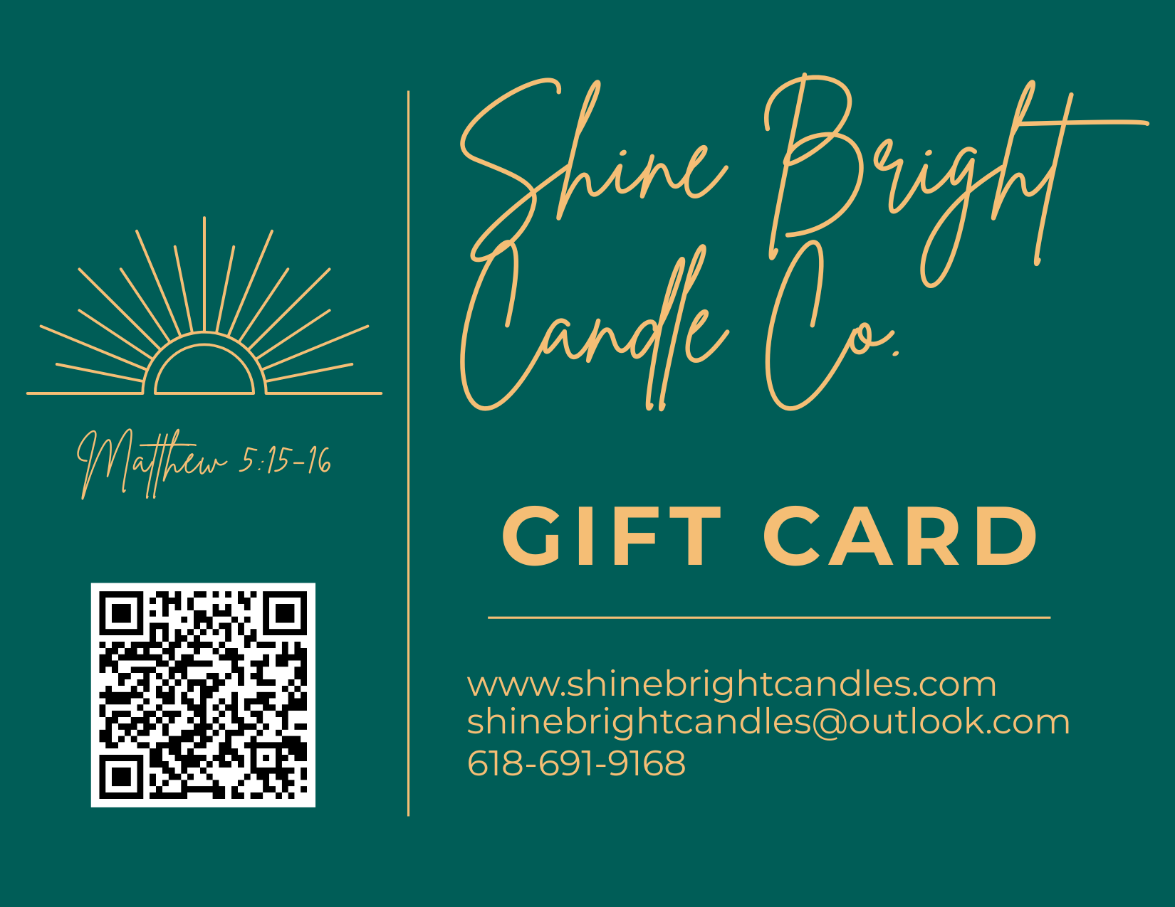Shine Bright Gift Card