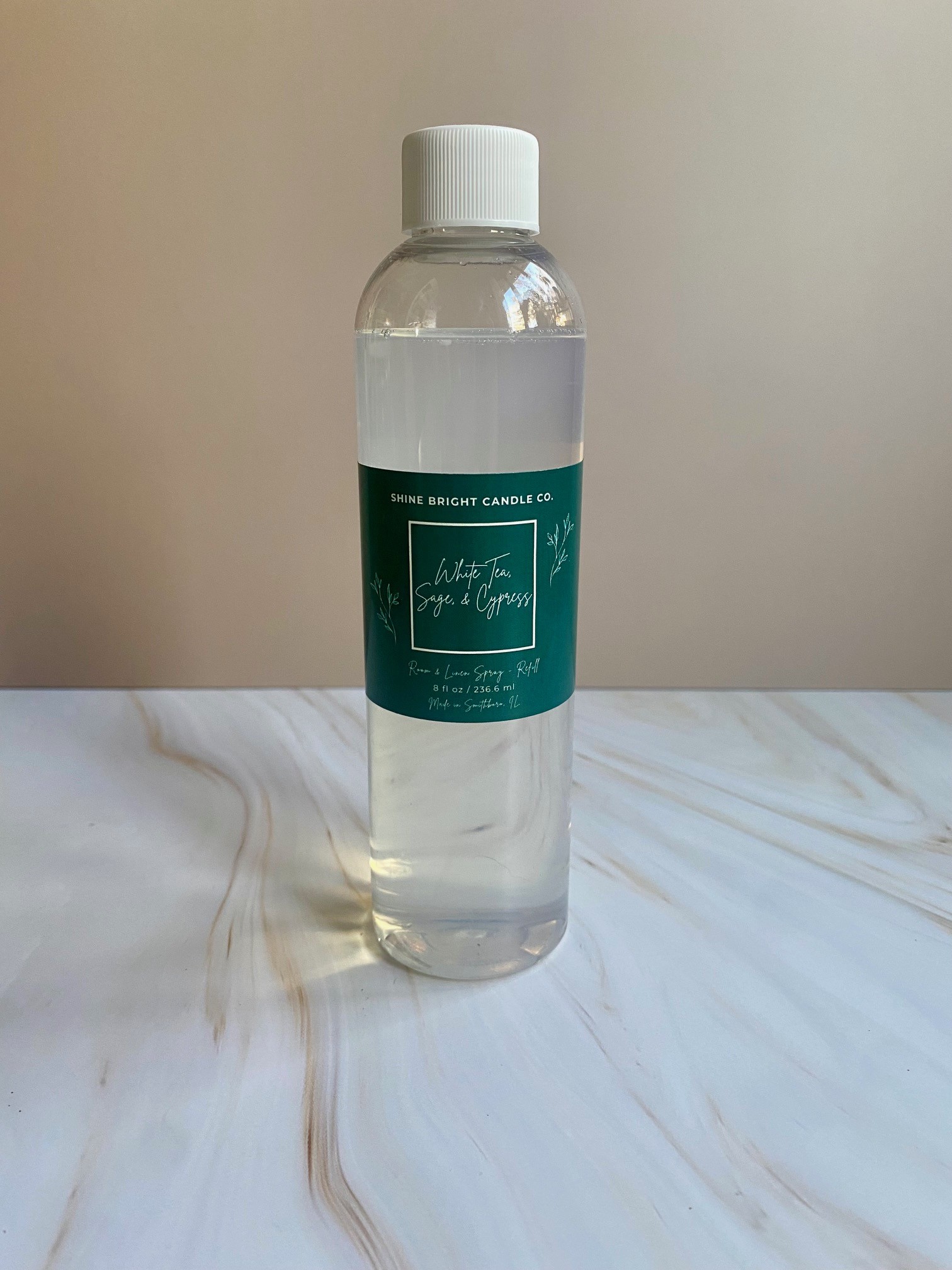 White Tea, Sage, & Cypress Room Spray REFILL