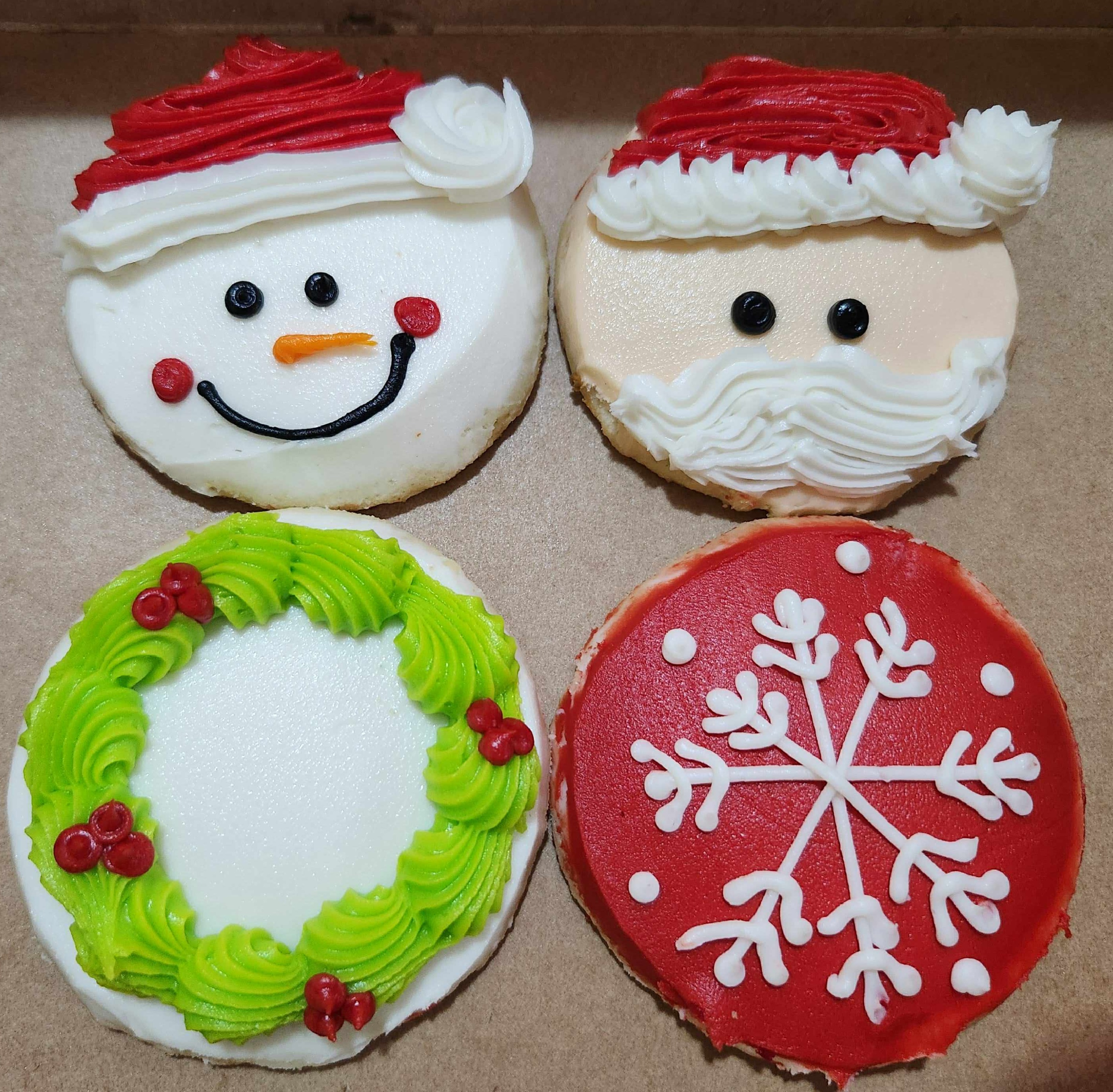 1 Dozen Christmas Cookies Round 2.  Final Order Date Nov 22, 2025 for pick up or delivery Friday December 5, 2025 at Quincy Place Mall or delivered by 4-H'er.