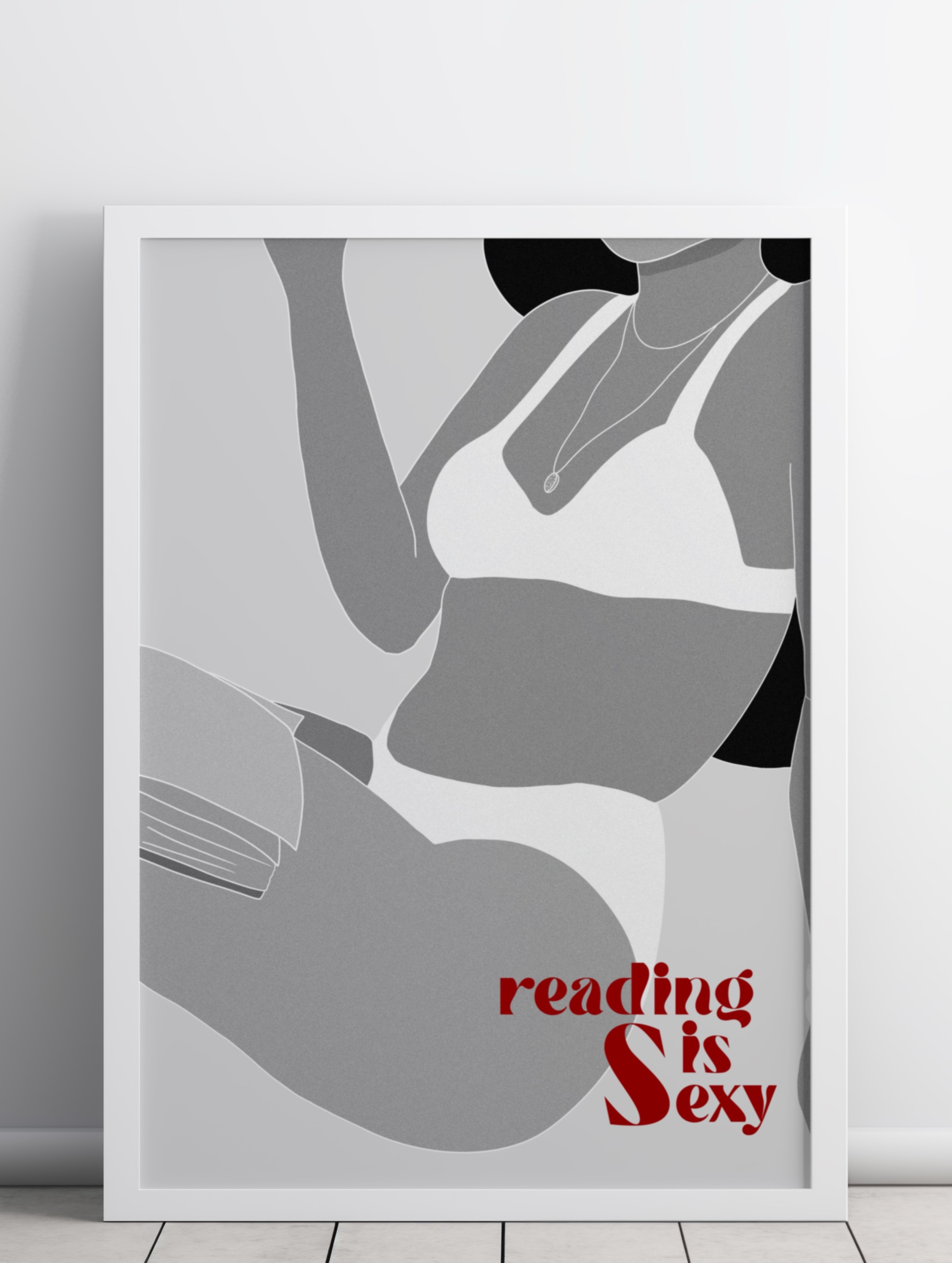 PLAKAT READING IS SEXY