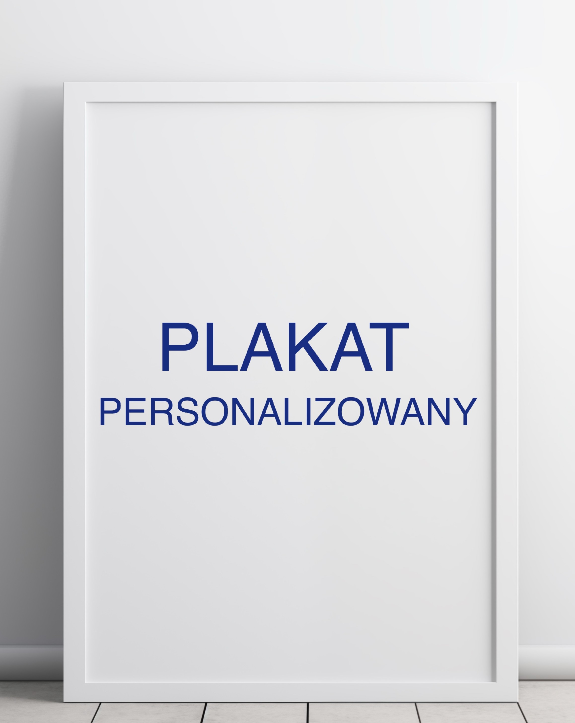 PLAKAT PERSONALIZOWANY