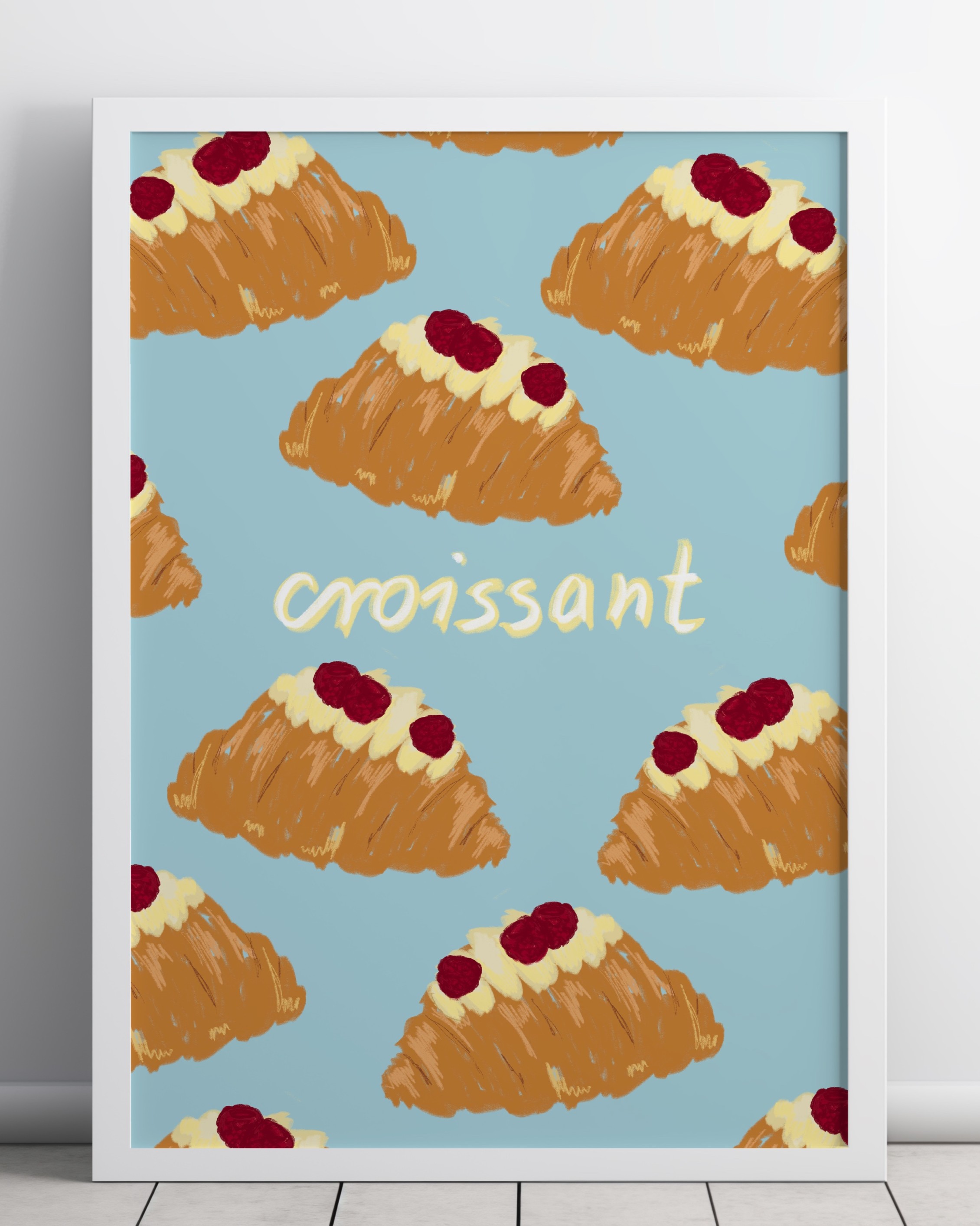 PLAKAT CROISSANT