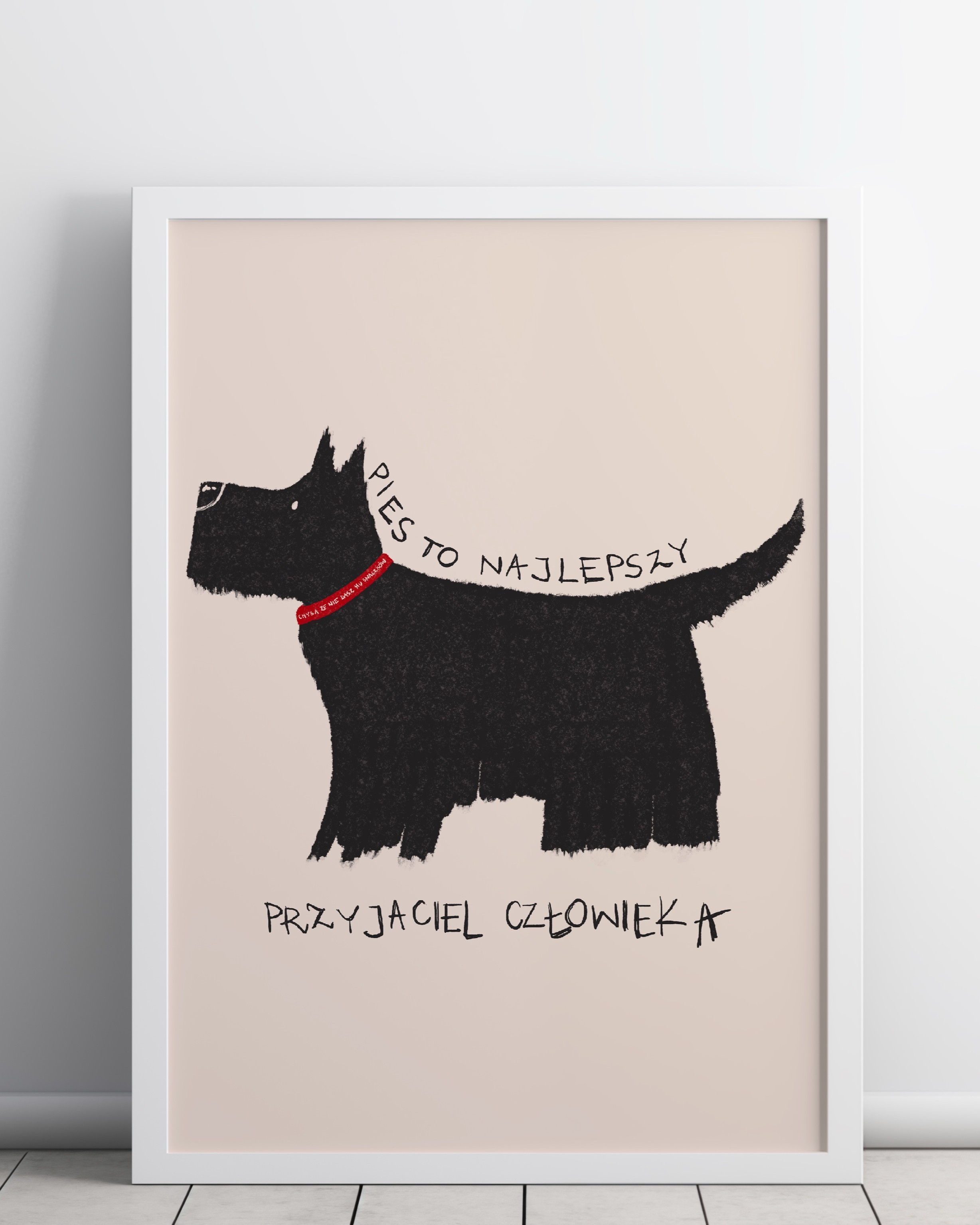 PLAKAT PRZYJACIEL CZŁOWIEKA