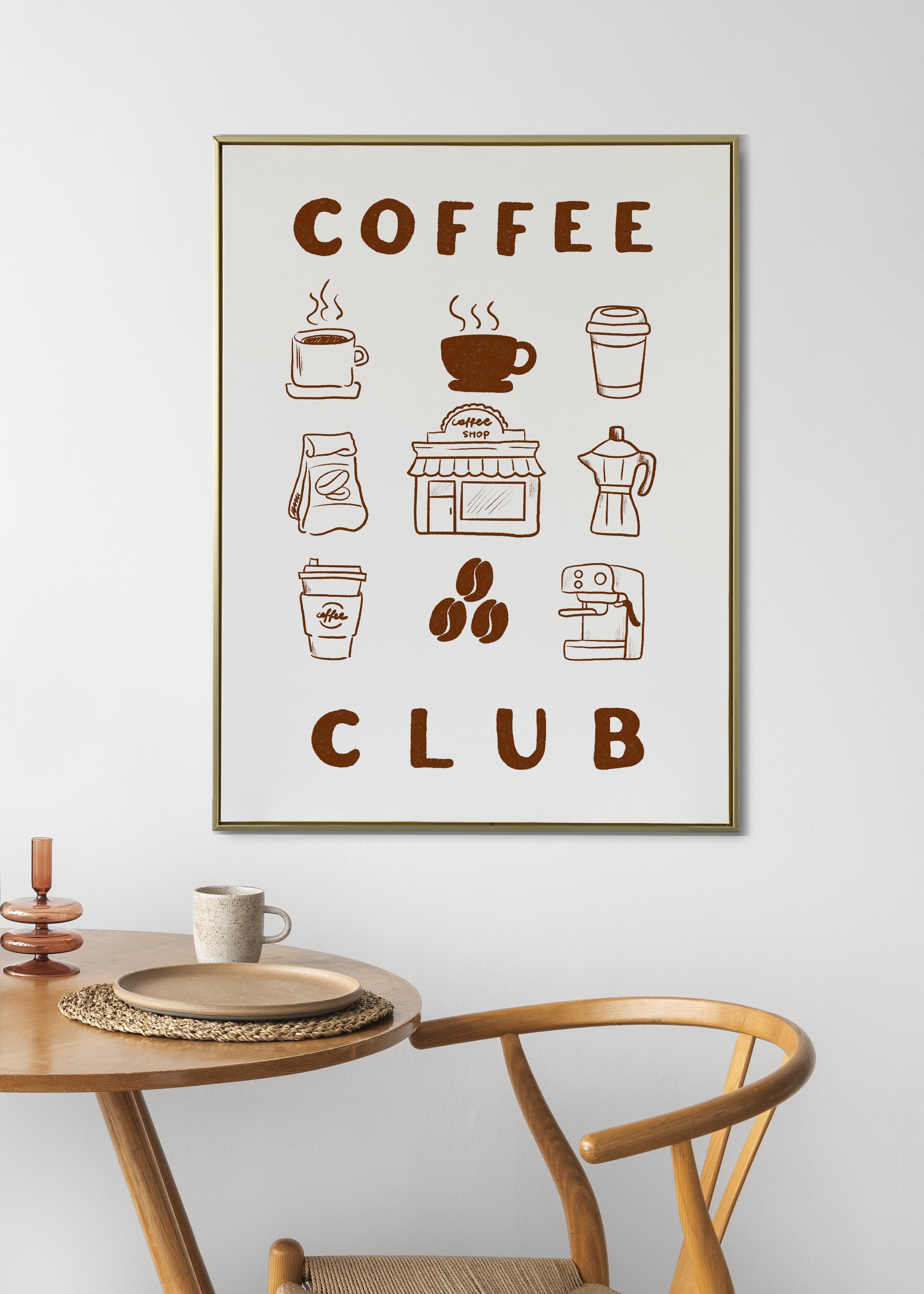 PLAKAT COFFEE CLUB