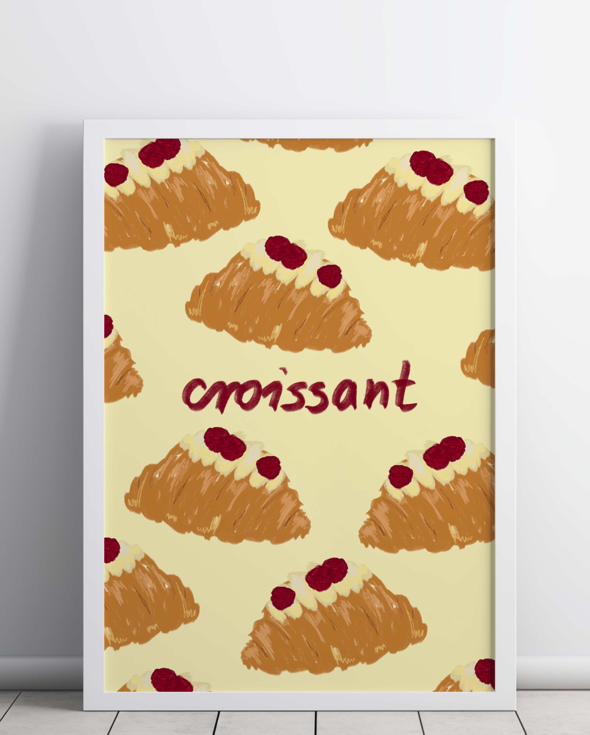 PLAKAT CROISSANT