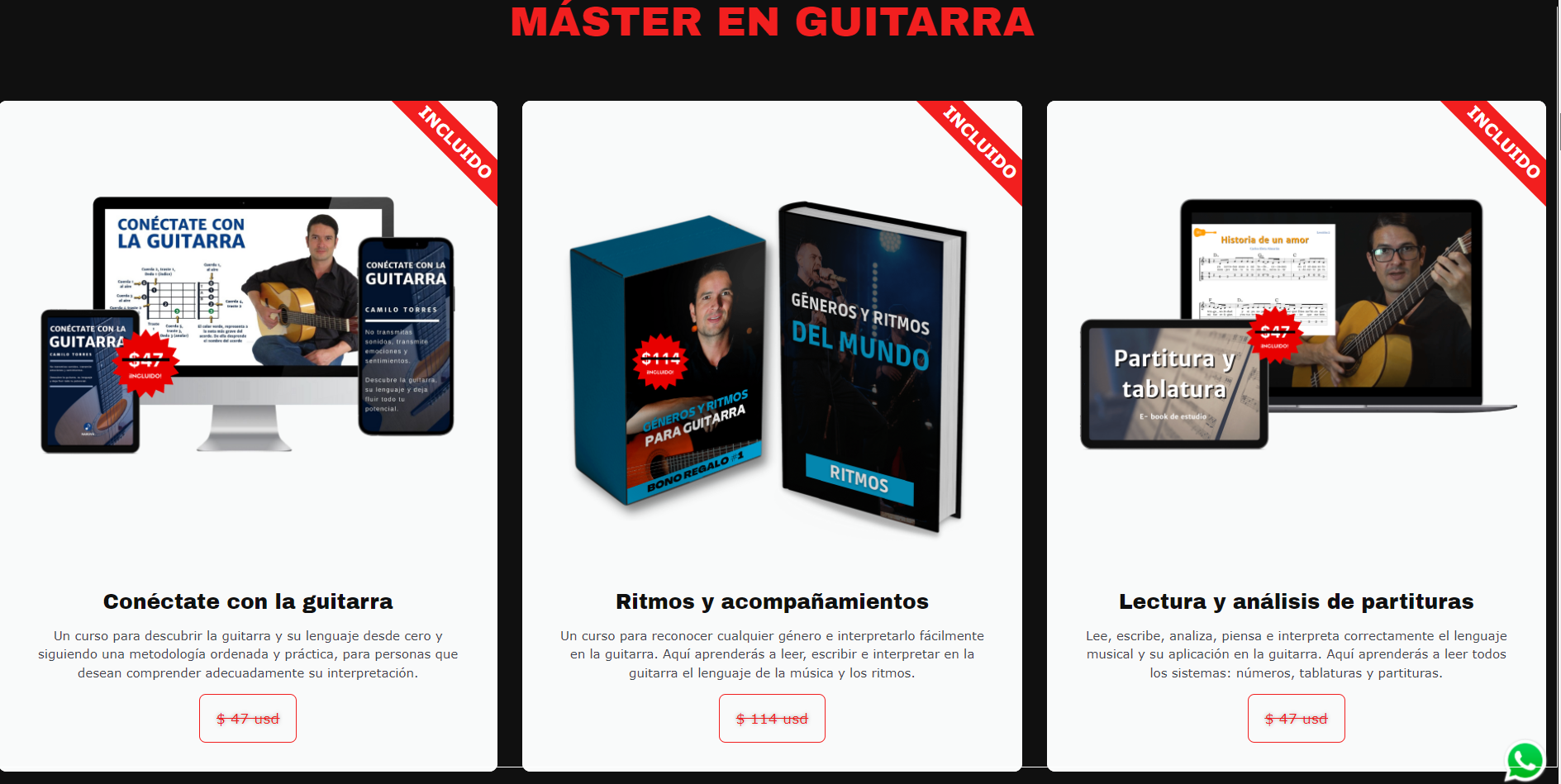 Aprende a tocar como todo un Máster en Guitarra