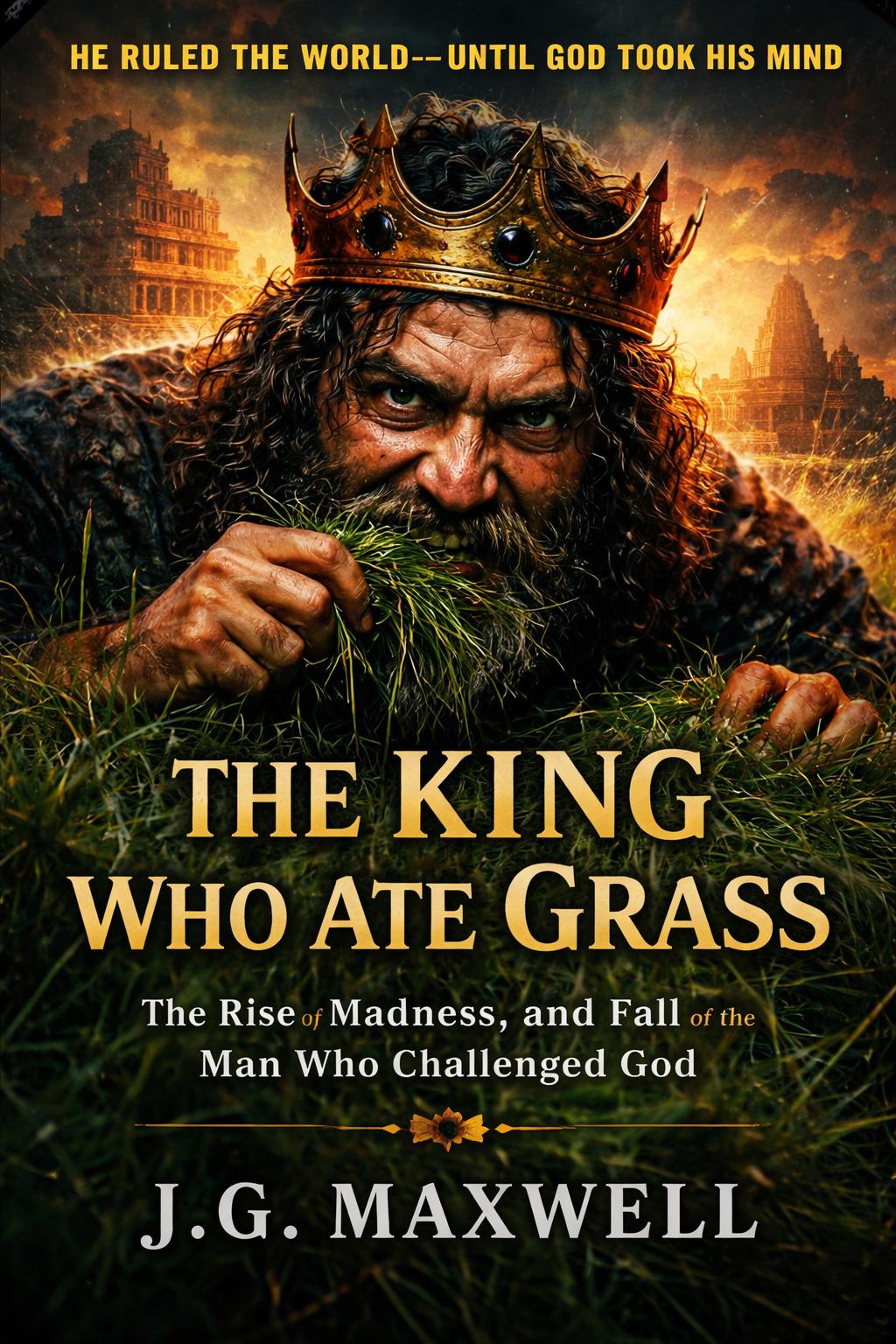 “THE KING WHO ATE GRASS: The Rise, Madness, and Fall of the Man Who Challenged God”