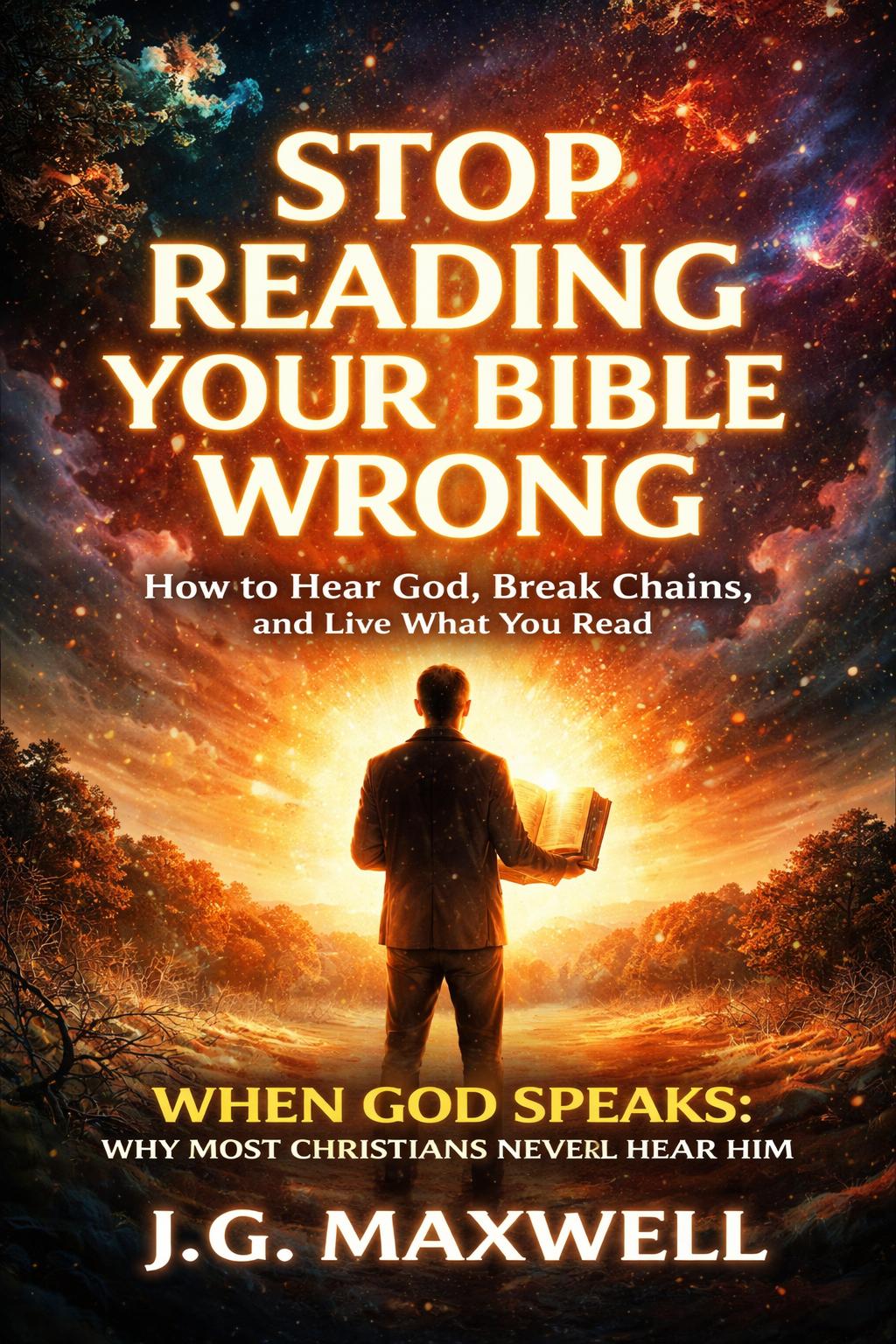 “Stop Reading Your Bible Wrong: How to Hear God, Break Chains, and Live What You Read”
