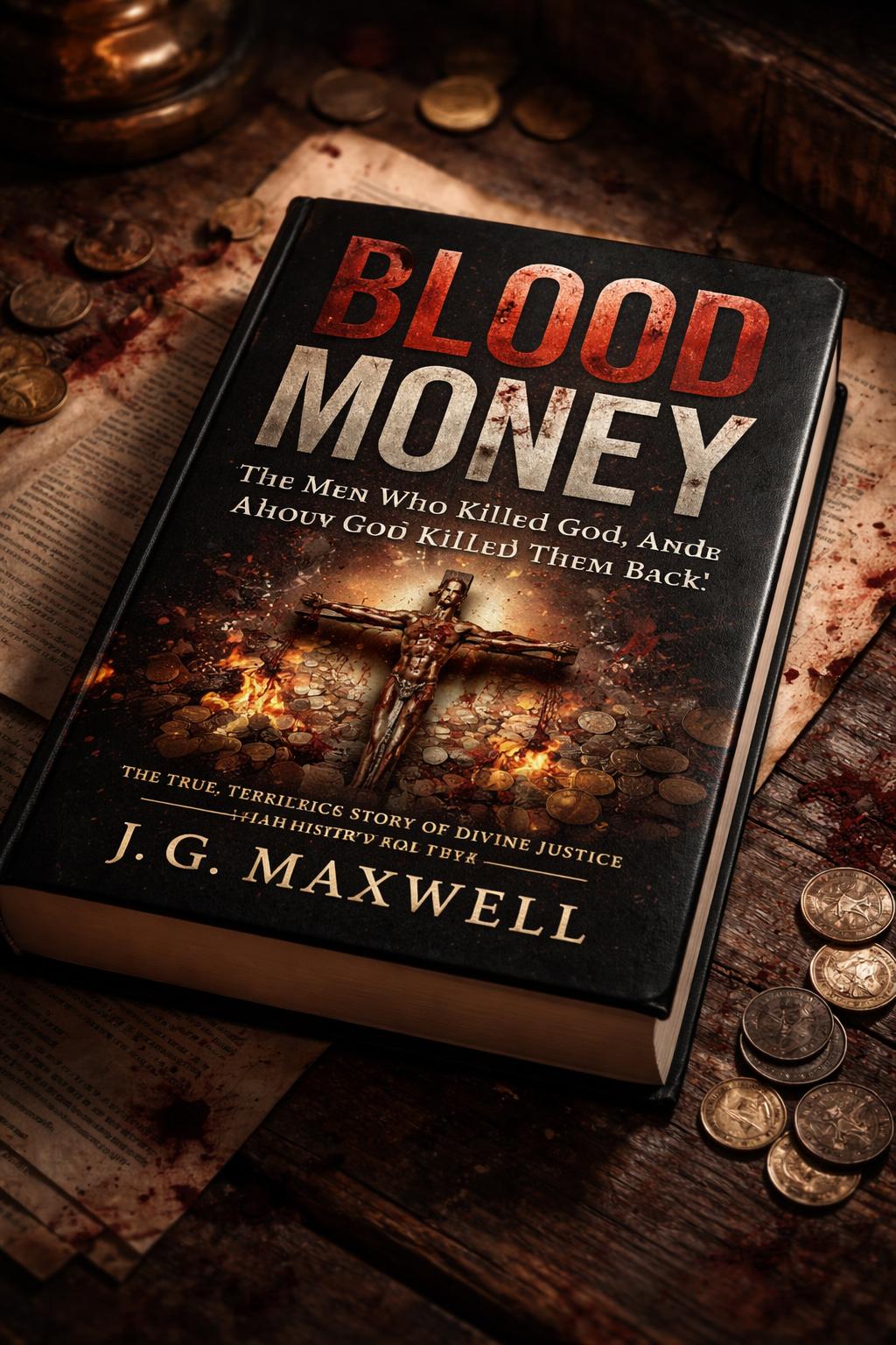 "BLOOD MONEY: The Men Who Killed God, and How God Killed Them Back"