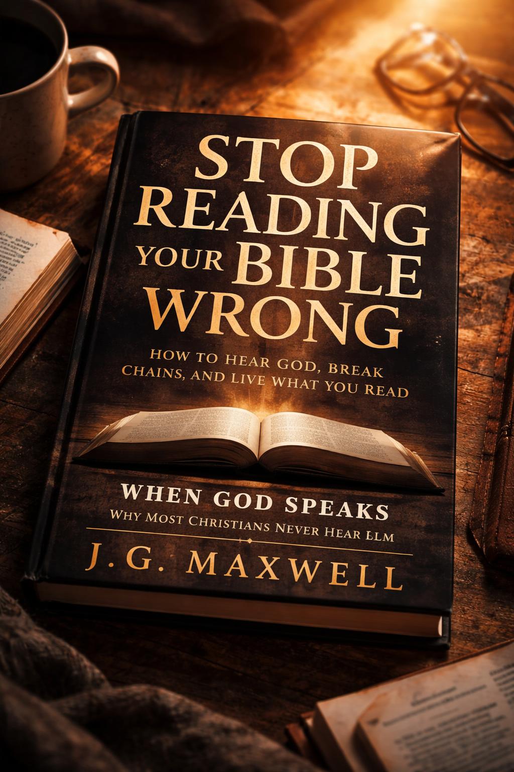 “Stop Reading Your Bible Wrong: How to Hear God, Break Chains, and Live What You Read”