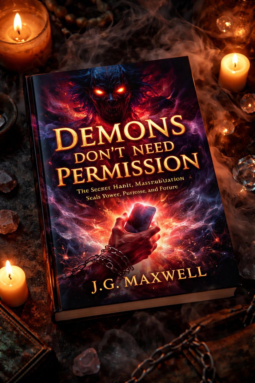 “DEMONS DON’T NEED PERMISSION: The Secret Habit, Masturbation, That Steals Your Power, Purpose, and Future”