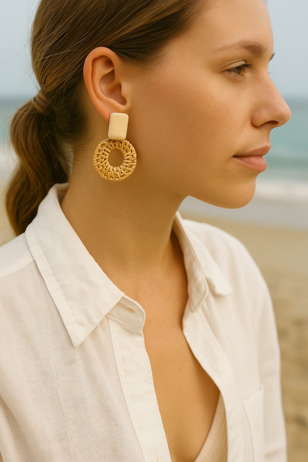 Pendientes Hibisco