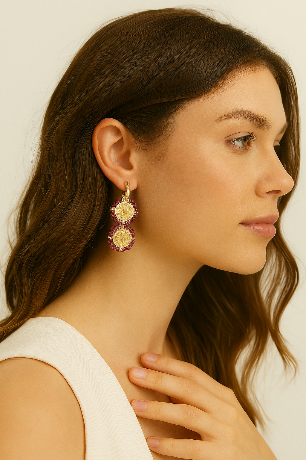 Pendientes Violet