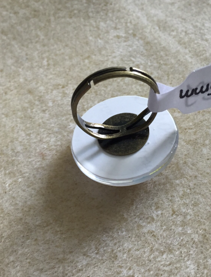 Funky Skull Cabochon Ring