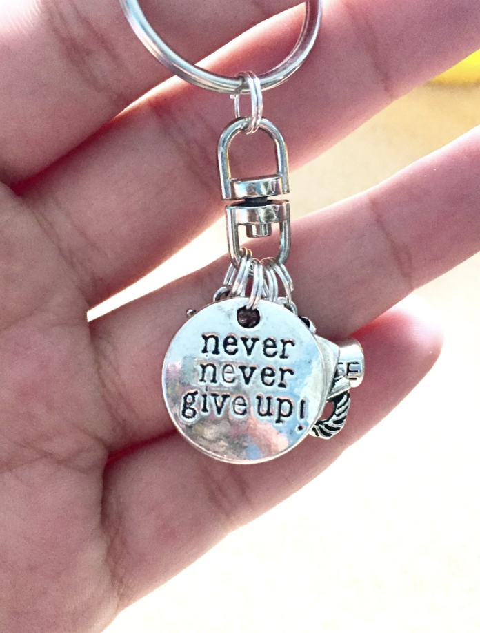 Graduate Charms Key Chain | Key Ring | Congratulations | Graduation