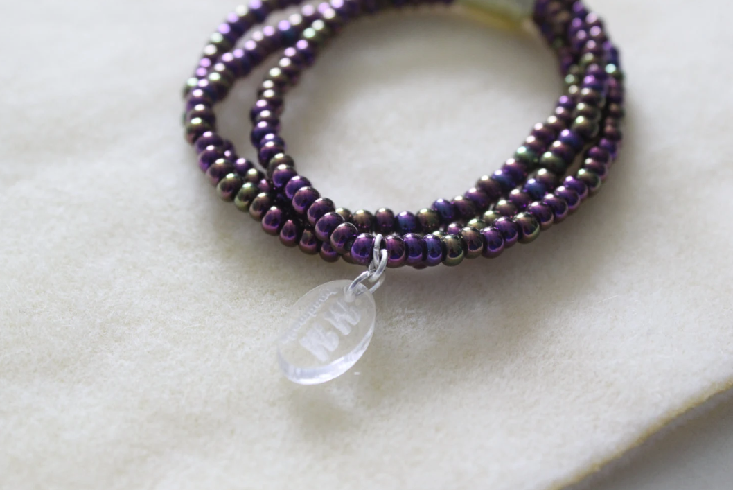 Glass Seed Bead Bracelets - Pack of 3