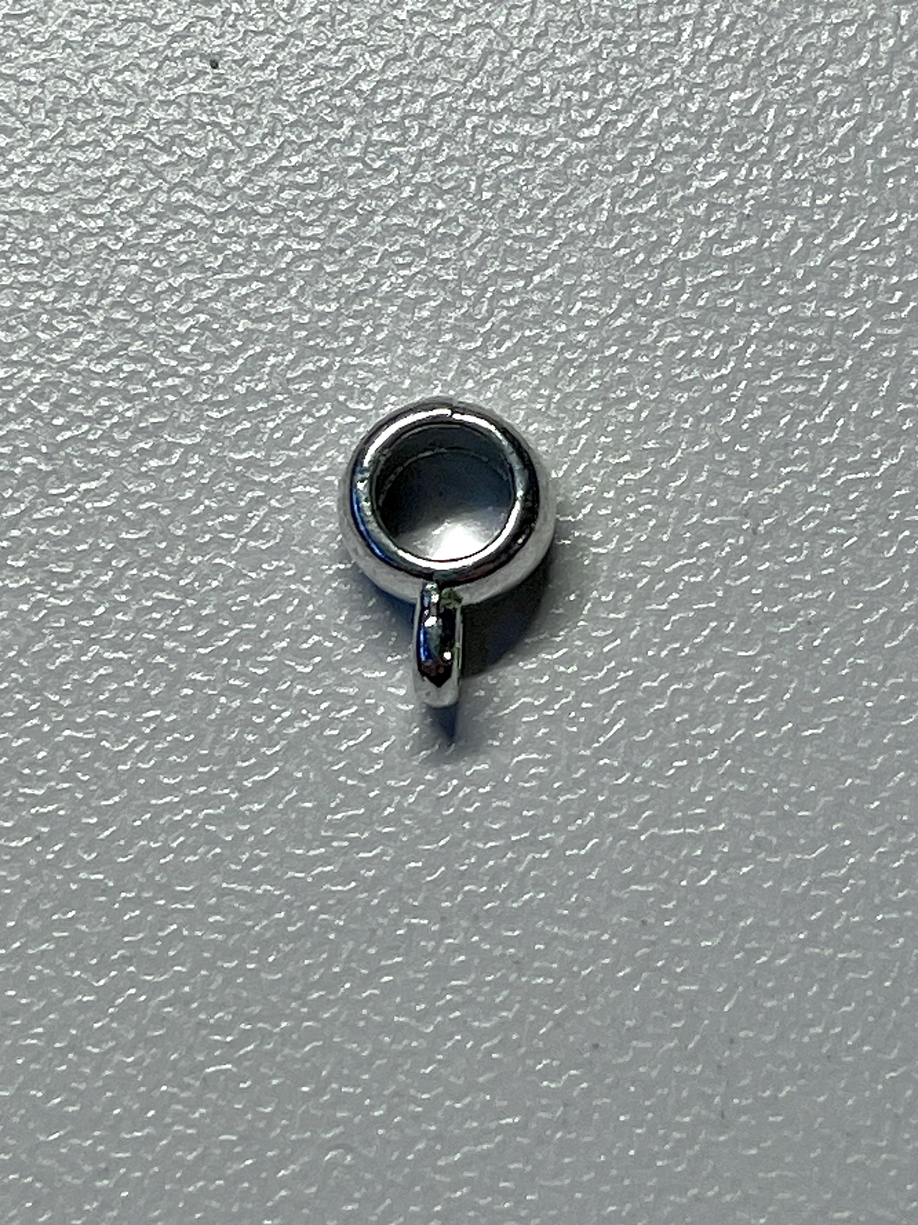 Silver Plated Bails Charm Hangers