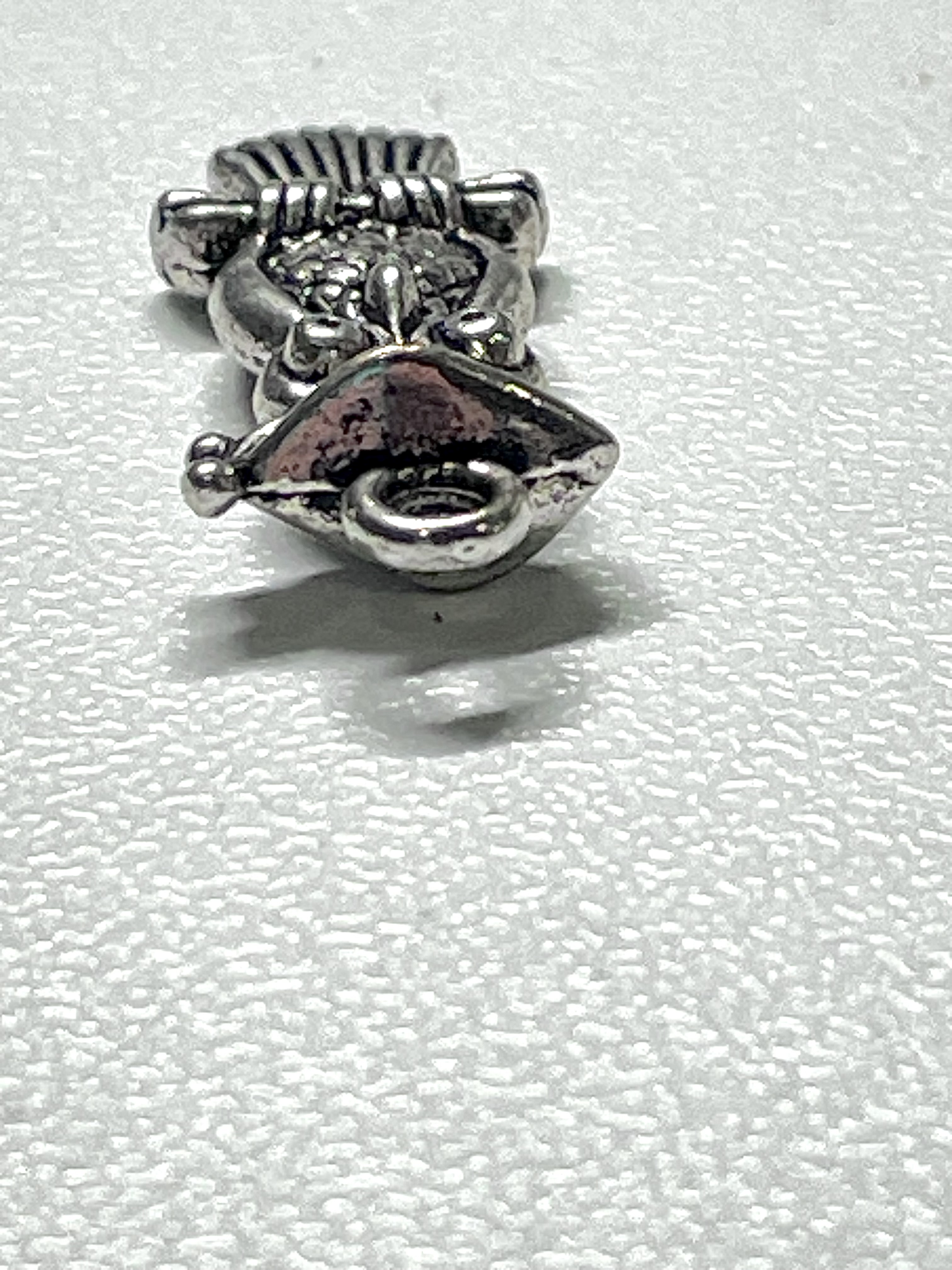 Silver Graduation Cap Owl Charms