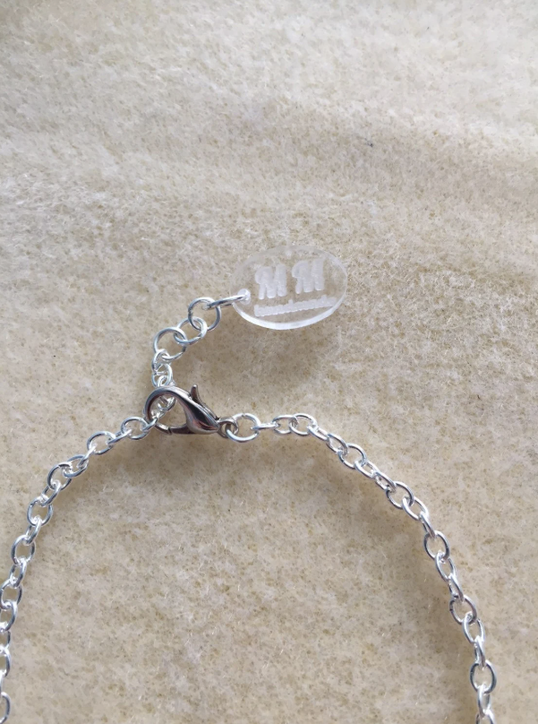 Pink, Purple and Jade Chain Bracelet