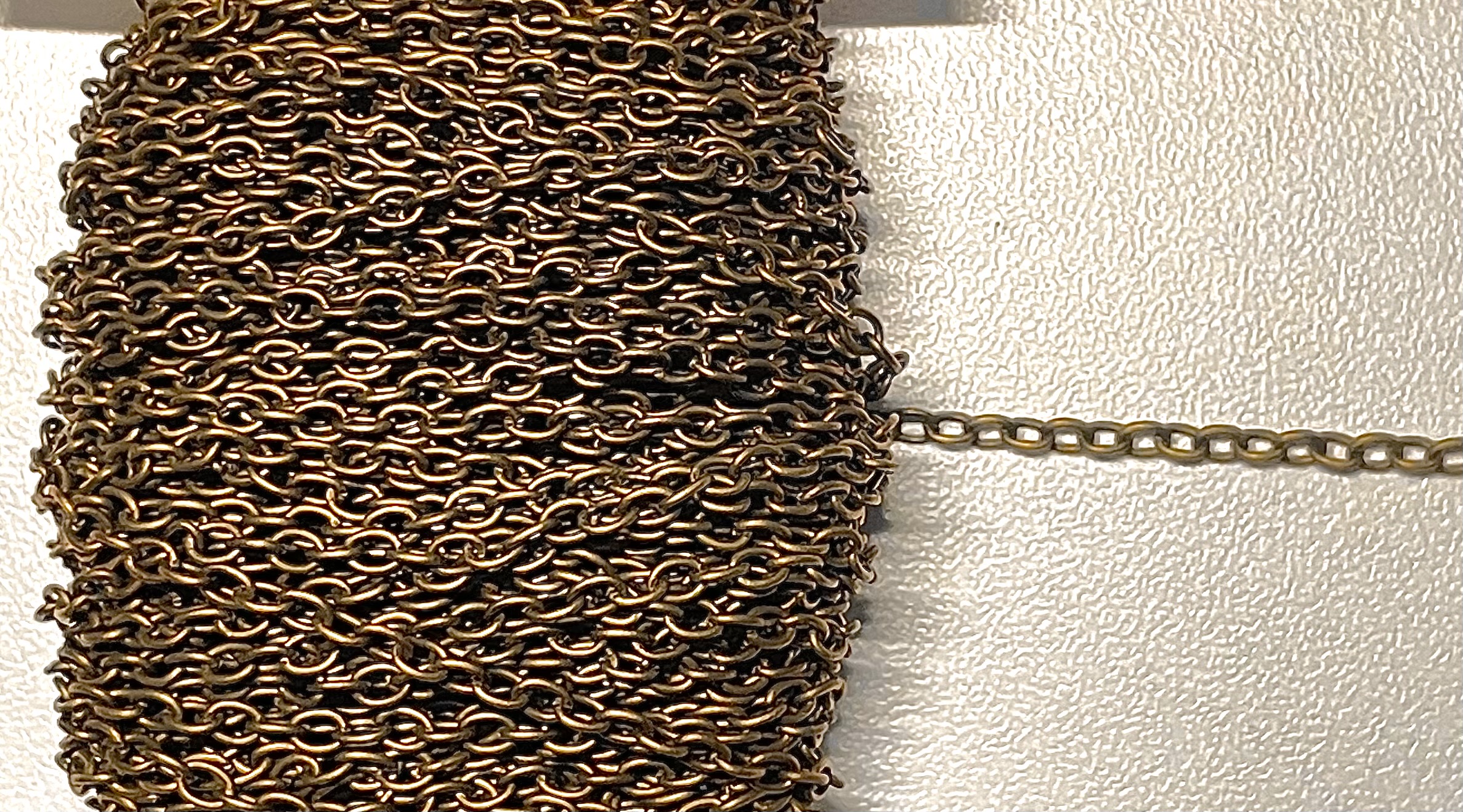 2.5x3mm Antique Bronze Cable Chain