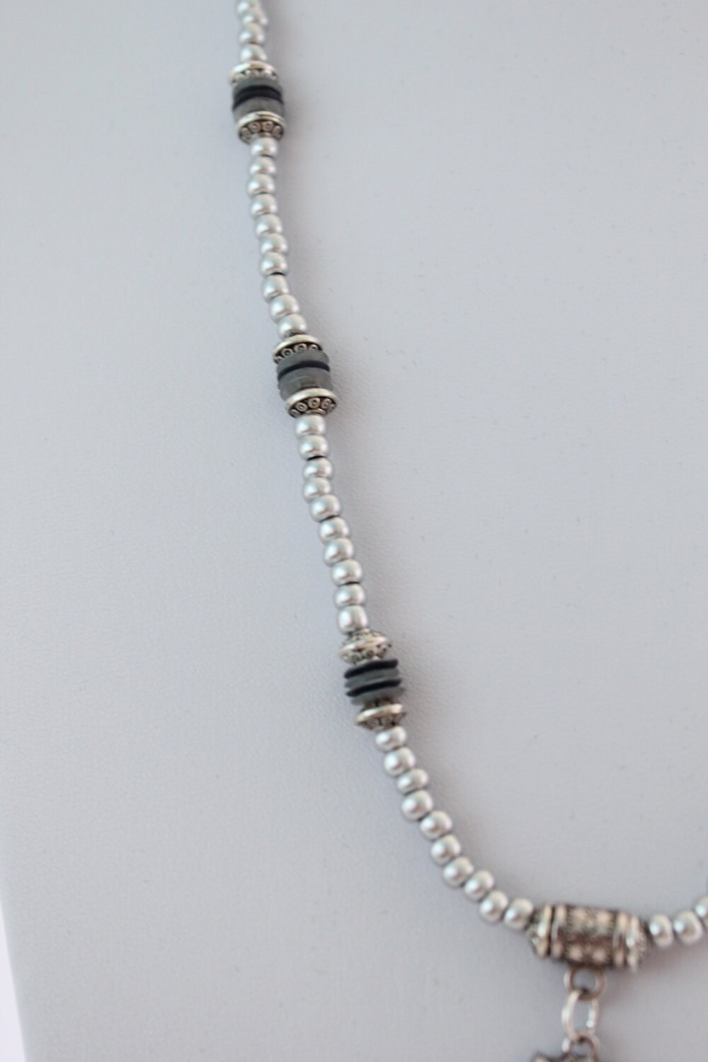 Pretty Silver Owl Pendant Charm Necklace