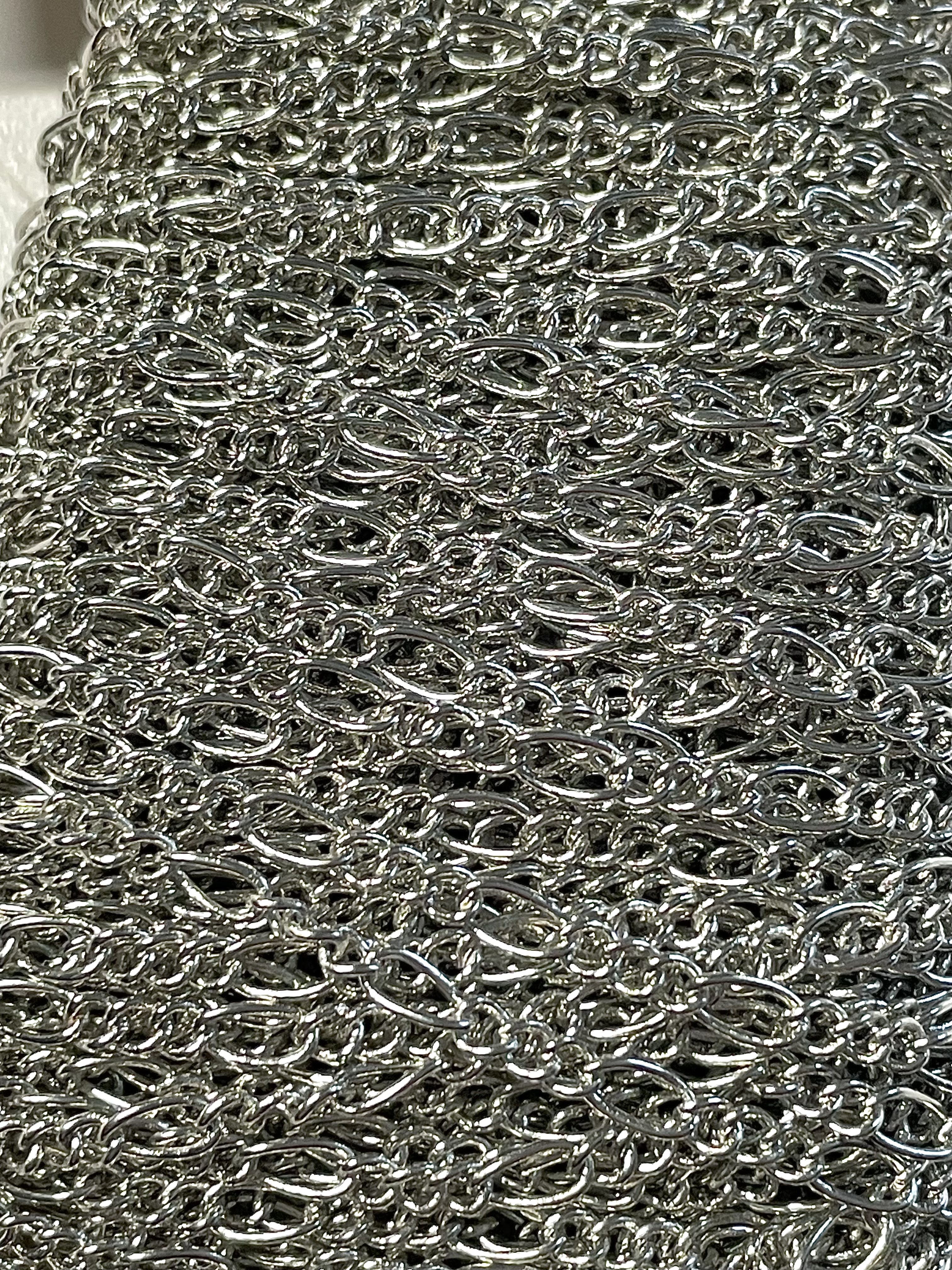 2.5mm Silver Fancy Trace Chain 