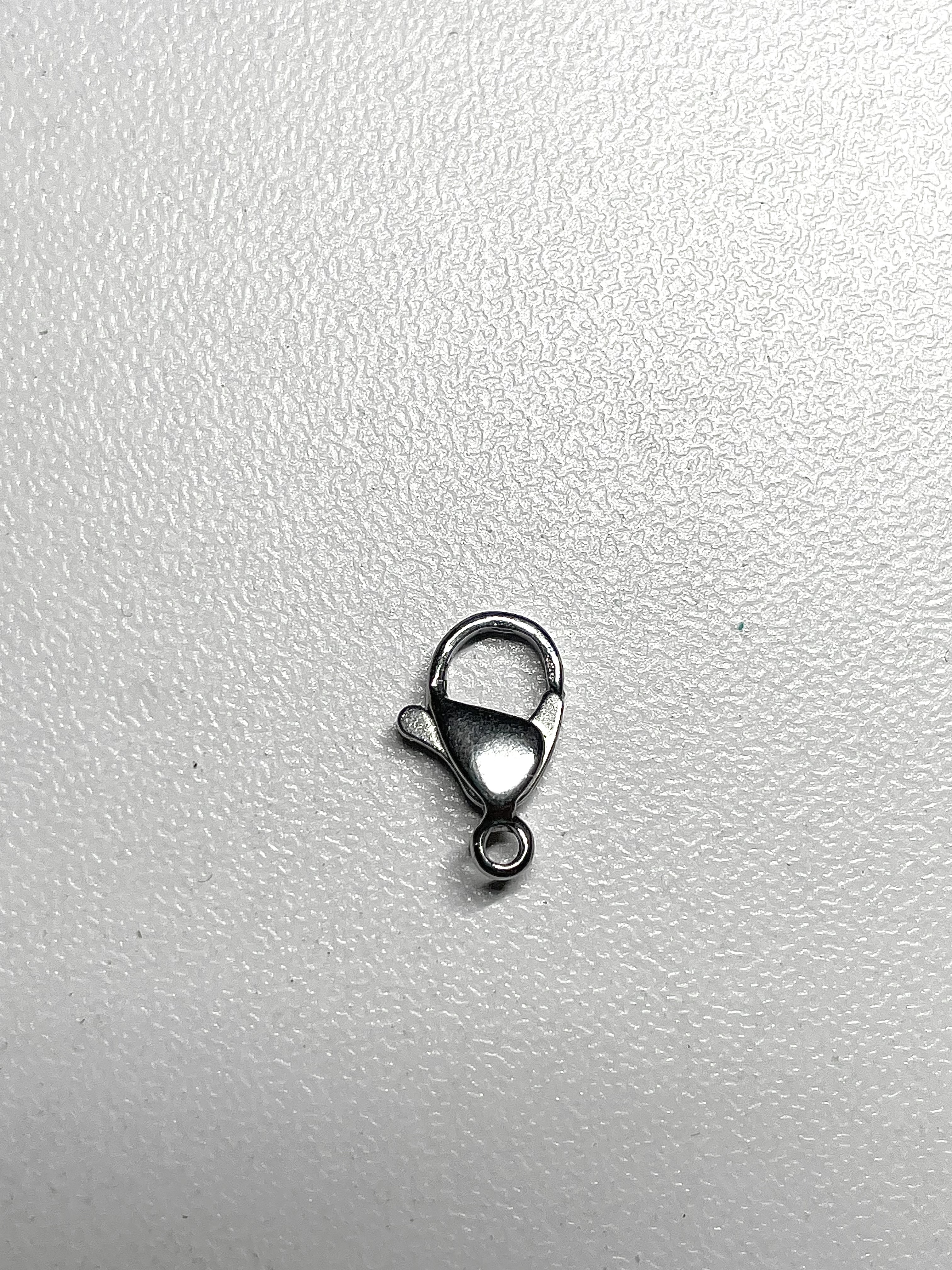 12mm Stainless Steel Lobster Claw Clasps