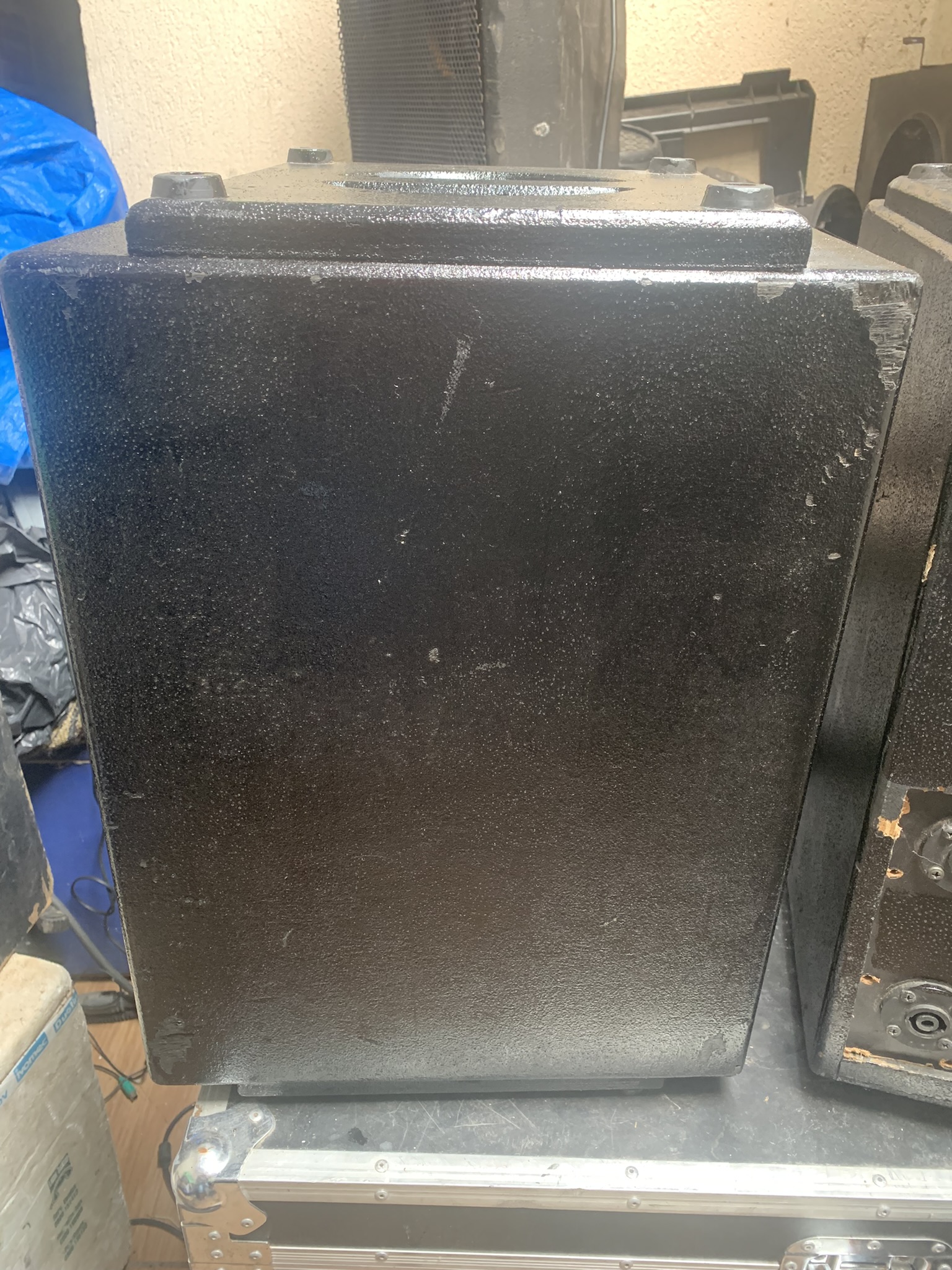 caixas line array 10 + TI  Passivo 400 RMS 