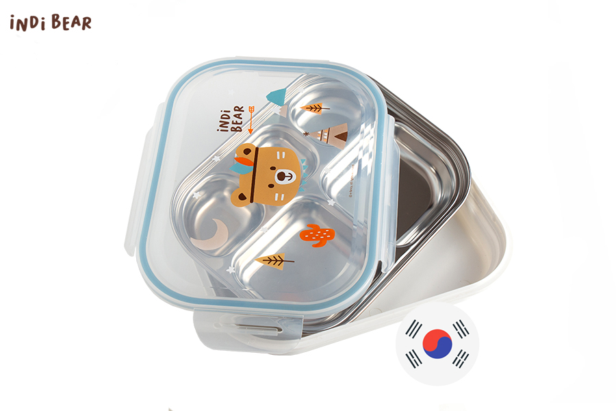 iNDi Bear Double Stan Food Tray