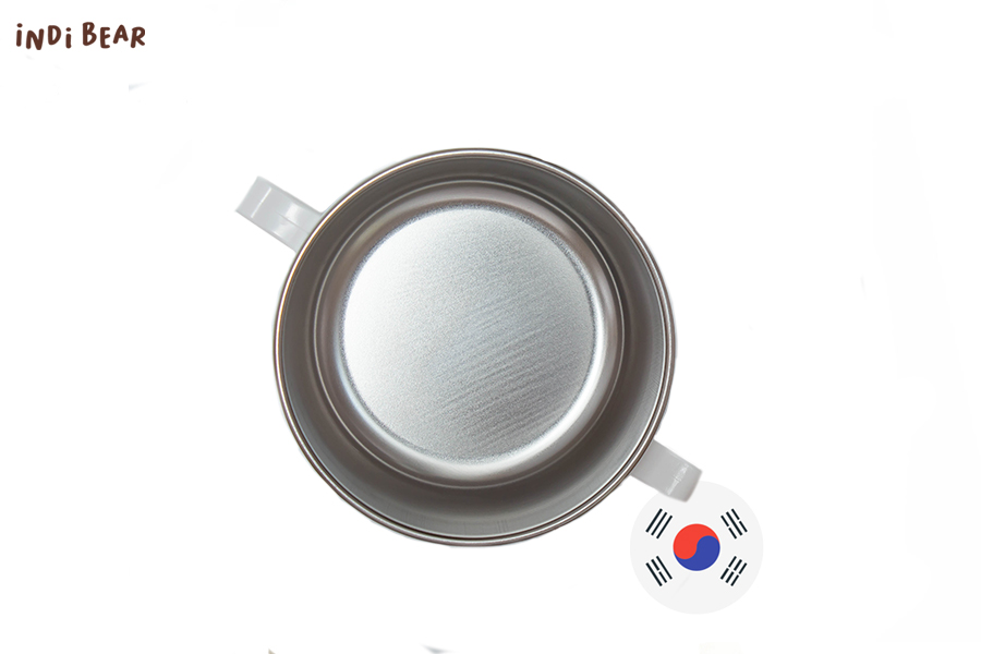 iNDi Bear Double Stan Handle Large Needle Bowl (non-slip)