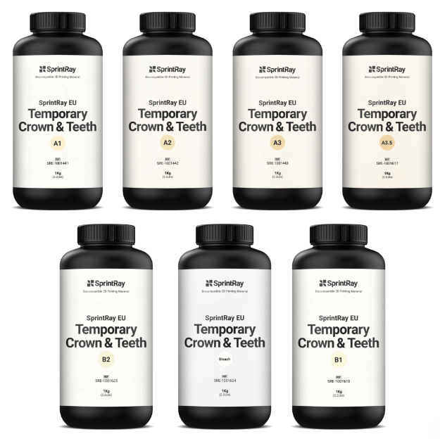 SprintRay EU Temporary Crown and Teeth
