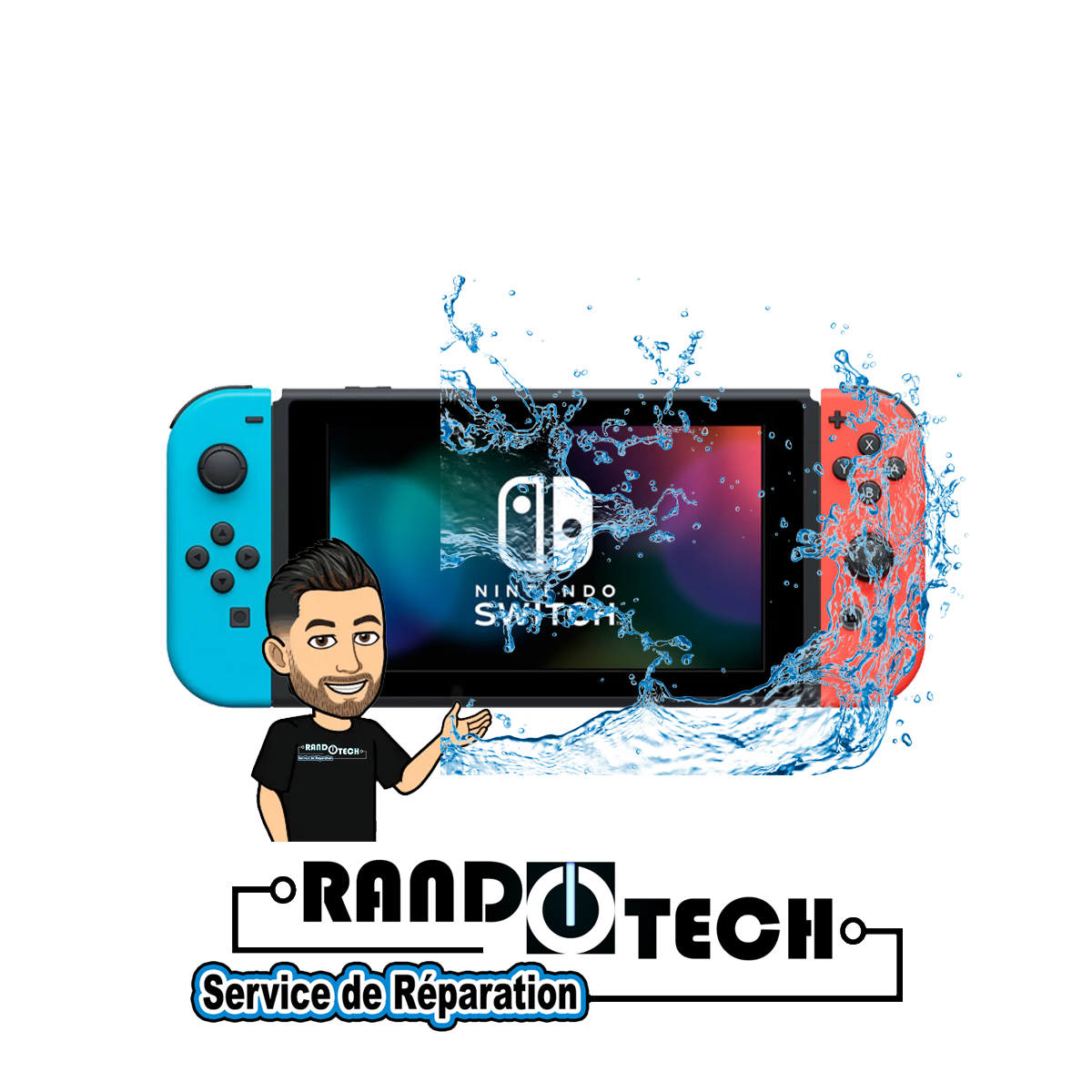 Désoxydation Nintendo Switch