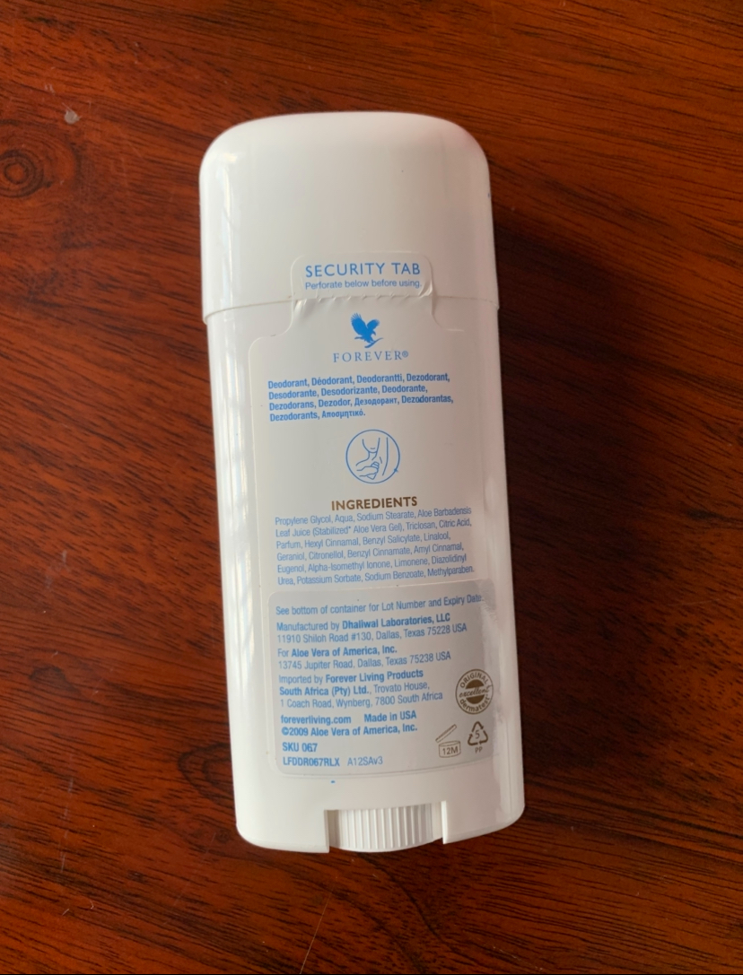 Aloe Ever-Shield Deodorant Stick (FOREVER)