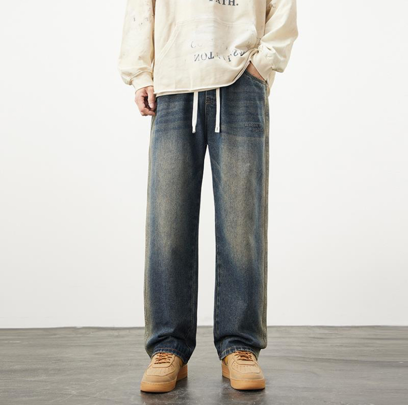 Men's Wide-Leg Jeans