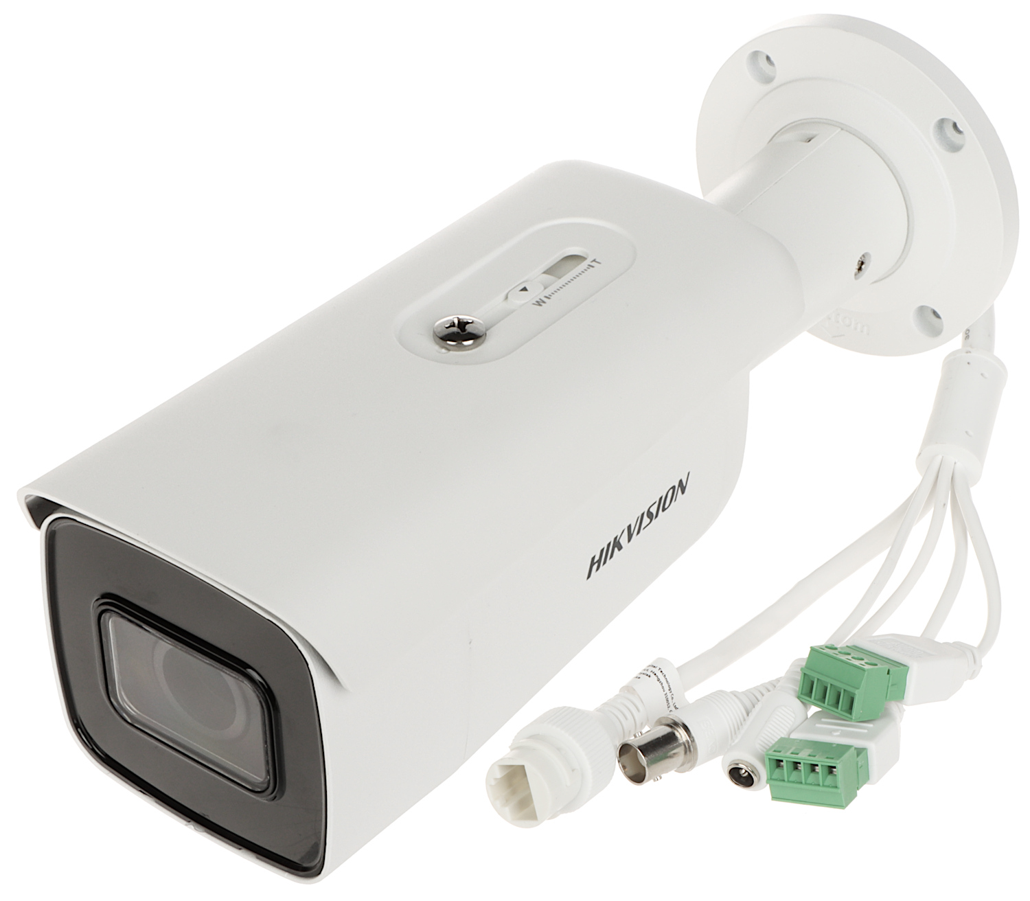كاميرا هيكفيجن بدقة 8ميجابكسل عدسه موتورايز من 2.8 الي 12 ملمHIKVISION 8MP خارجية اي بي عدسة 2.8-12مم