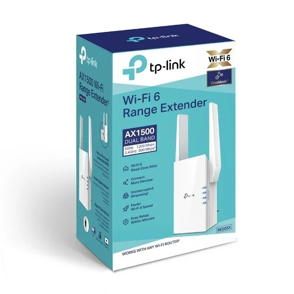  تي بي  لينك موسع شبكة  WiFi AX1500