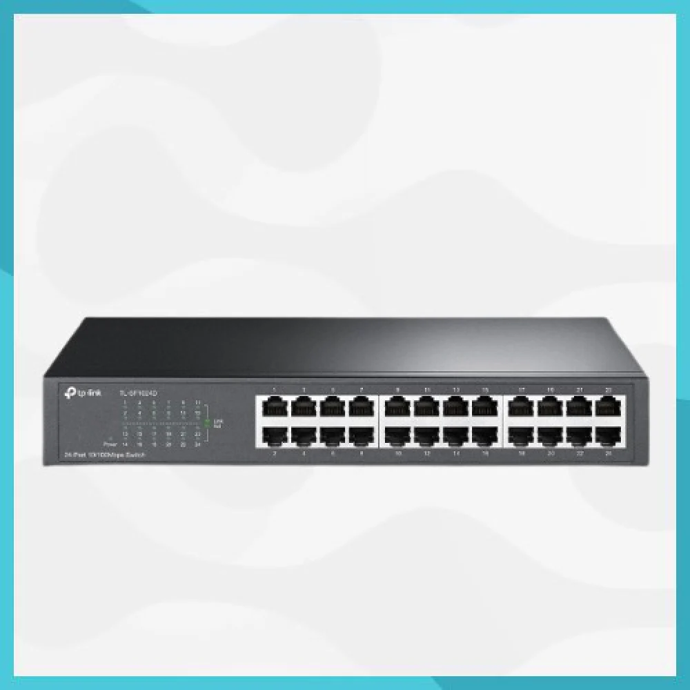 جهاز تي بي-لينك جيجابت ايثرنت، مع 24 محول - TL-SG1024D