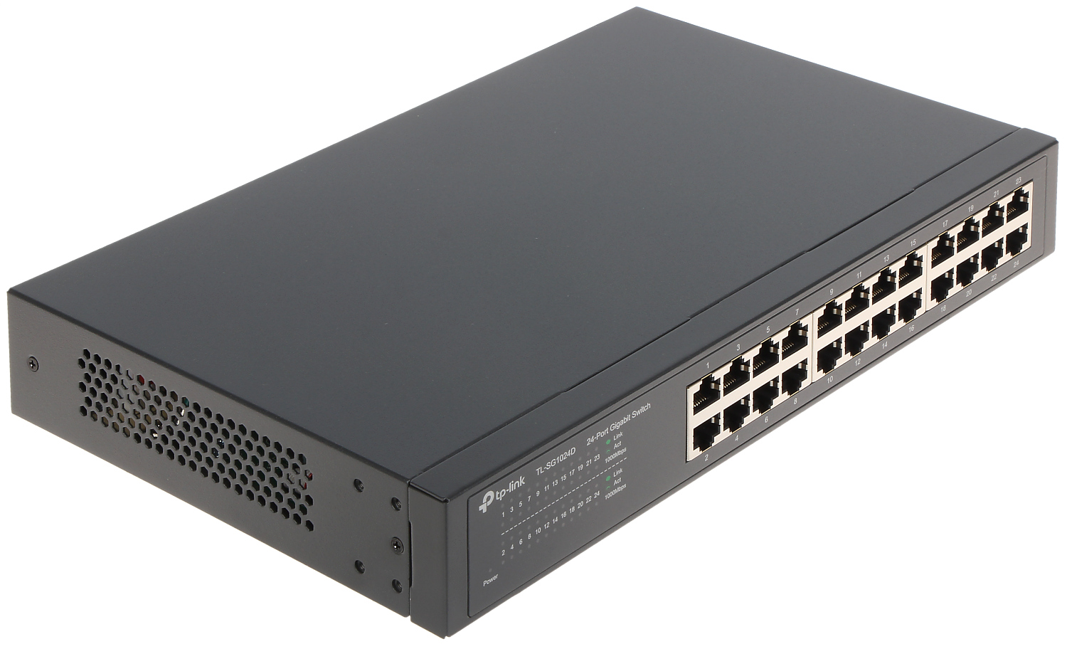 جهاز تي بي-لينك جيجابت ايثرنت، مع 24 محول - TL-SG1024D