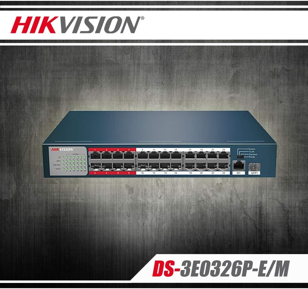 سويتش من هيك فيجن 24 مخرج DS-3E0326P-E/M(B)