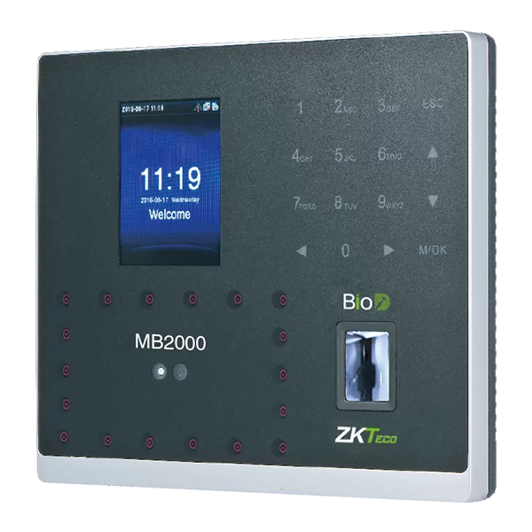 ZKTeco، جهاز البصمة MB2000، تقنية جديدة قارئ بصمات الأصابع